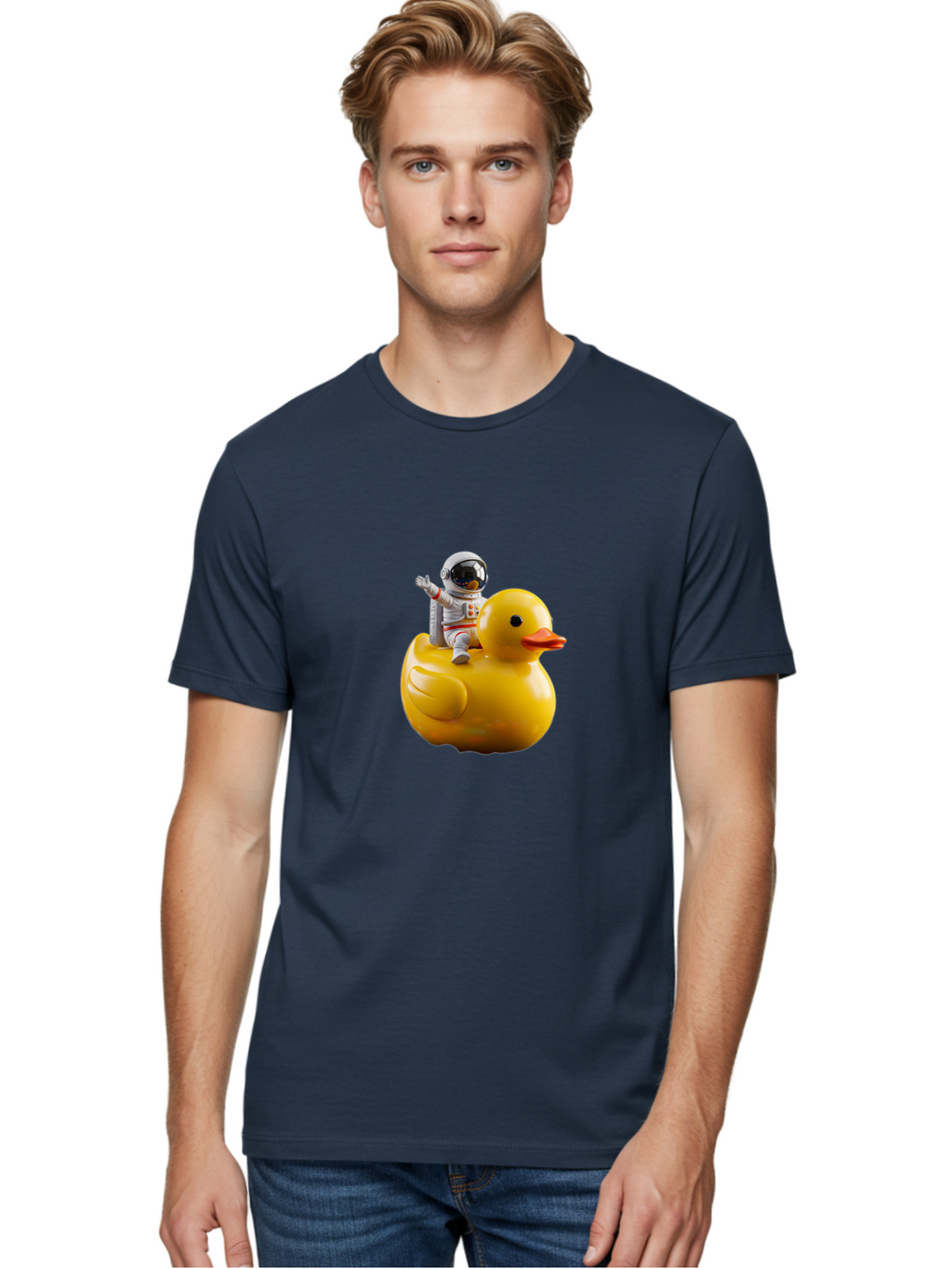 Astronaut-On-Duck Men'S Graphic Tee, 100% Cotton, Comfortable Casual Summer Wear, Machine Washable, Vintage Camera, Old Camera, Antique Camera, Black Camera, Classic Photography, Photography Equipment, Nostalgic Device, Film Camera, Camera Art Baj972