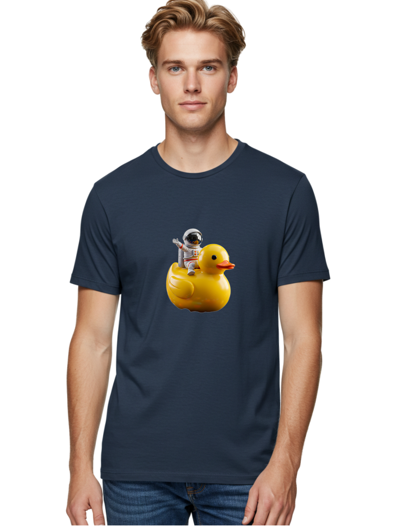 Astronaut-On-Duck Men'S Graphic Tee, 100% Cotton, Comfortable Casual Summer Wear, Machine Washable, Vintage Camera, Old Camera, Antique Camera, Black Camera, Classic Photography, Photography Equipment, Nostalgic Device, Film Camera, Camera Art Baj972