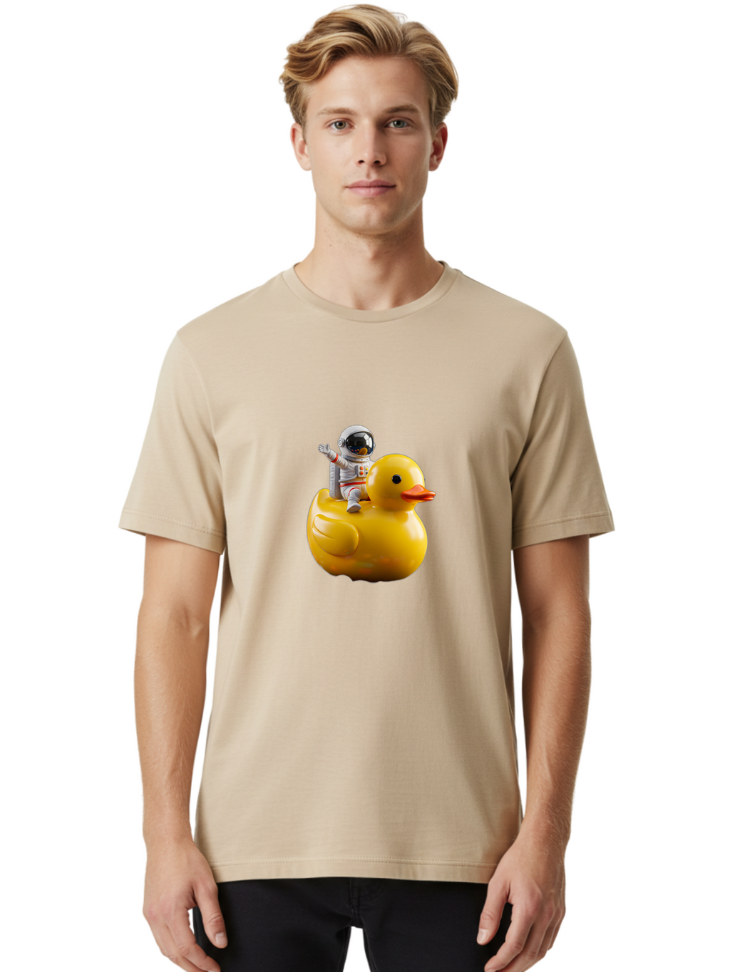 Astronaut-On-Duck Men'S Graphic Tee, 100% Cotton, Comfortable Casual Summer Wear, Machine Washable, Vintage Camera, Old Camera, Antique Camera, Black Camera, Classic Photography, Photography Equipment, Nostalgic Device, Film Camera, Camera Art Baj972