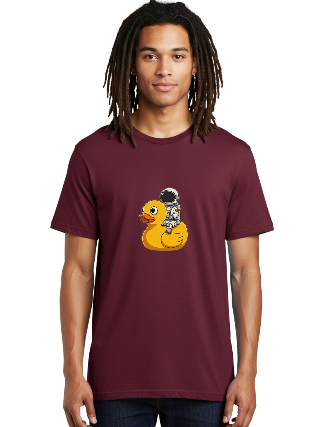 Astronaut-On-Rubber-Duck Men'S Graphic Tee, 100% Cotton, Comfortable Casual Summer Wear, Machine Washable, Vintage Camera, Old Camera, Antique Camera, Black Camera, Classic Photography, Photography Equipment, Nostalgic Device, Film Camera, Baj974