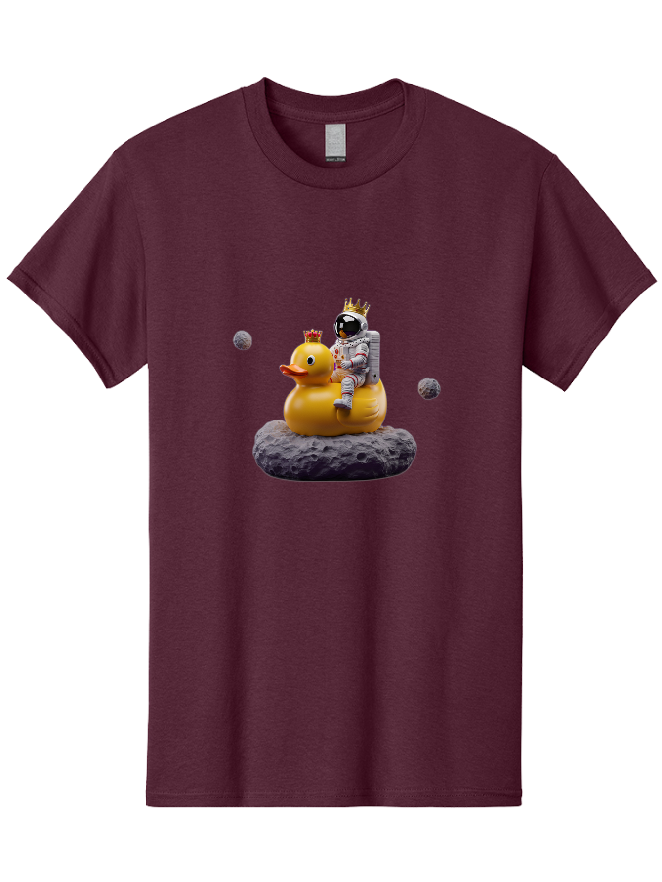 Astronaut-Riding-Duck-1 Men'S Graphic Tee, 100% Cotton, Comfortable Casual Summer Wear, Machine Washable, Vintage Camera, Old Camera, Antique Camera, Black Camera, Classic Photography, Photography Equipment, Nostalgic Device, Film Camera, Baj975
