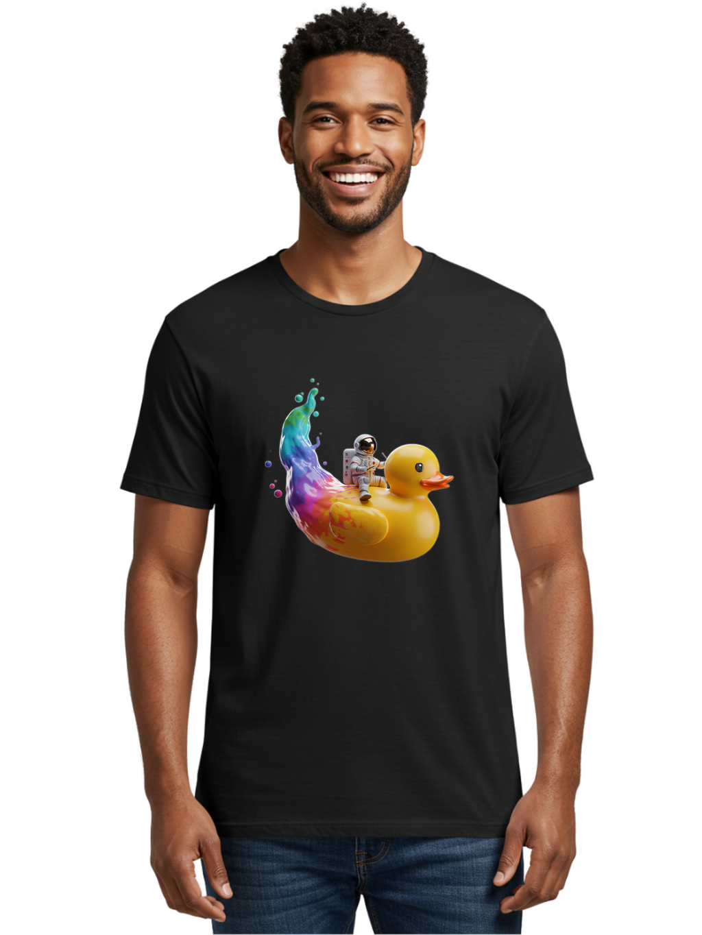 Astronaut-Riding-Duck Men'S Graphic Tee, 100% Cotton, Comfortable Casual Summer Wear, Machine Washable, Vintage Camera, Old Camera, Antique Camera, Black Camera, Classic Photography, Photography Equipment, Nostalgic Device, Film Camera, Baj976