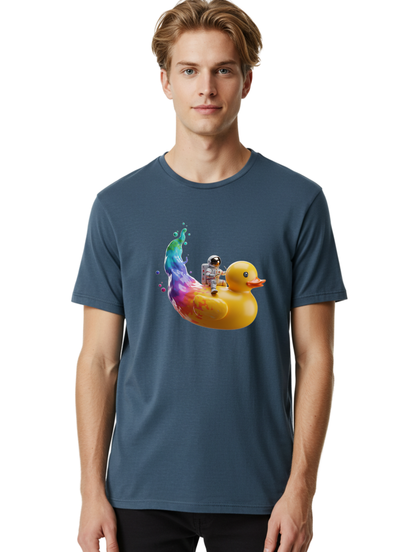 Astronaut-Riding-Duck Men'S Graphic Tee, 100% Cotton, Comfortable Casual Summer Wear, Machine Washable, Vintage Camera, Old Camera, Antique Camera, Black Camera, Classic Photography, Photography Equipment, Nostalgic Device, Film Camera, Baj976