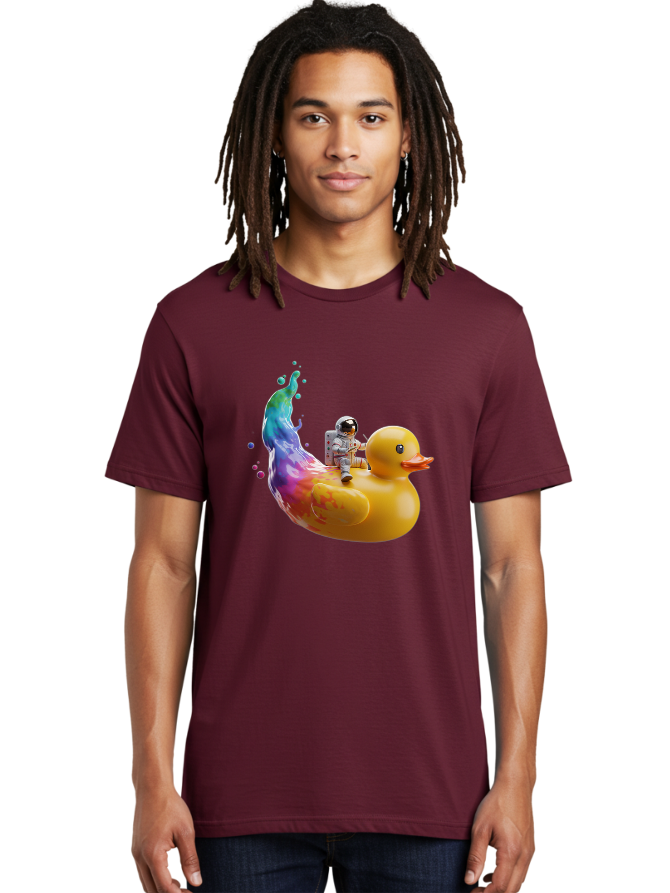 Astronaut-Riding-Duck Men'S Graphic Tee, 100% Cotton, Comfortable Casual Summer Wear, Machine Washable, Vintage Camera, Old Camera, Antique Camera, Black Camera, Classic Photography, Photography Equipment, Nostalgic Device, Film Camera, Baj976