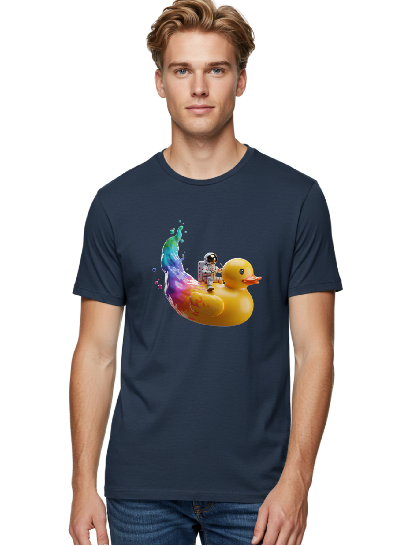 Astronaut-Riding-Duck Men'S Graphic Tee, 100% Cotton, Comfortable Casual Summer Wear, Machine Washable, Vintage Camera, Old Camera, Antique Camera, Black Camera, Classic Photography, Photography Equipment, Nostalgic Device, Film Camera, Baj976