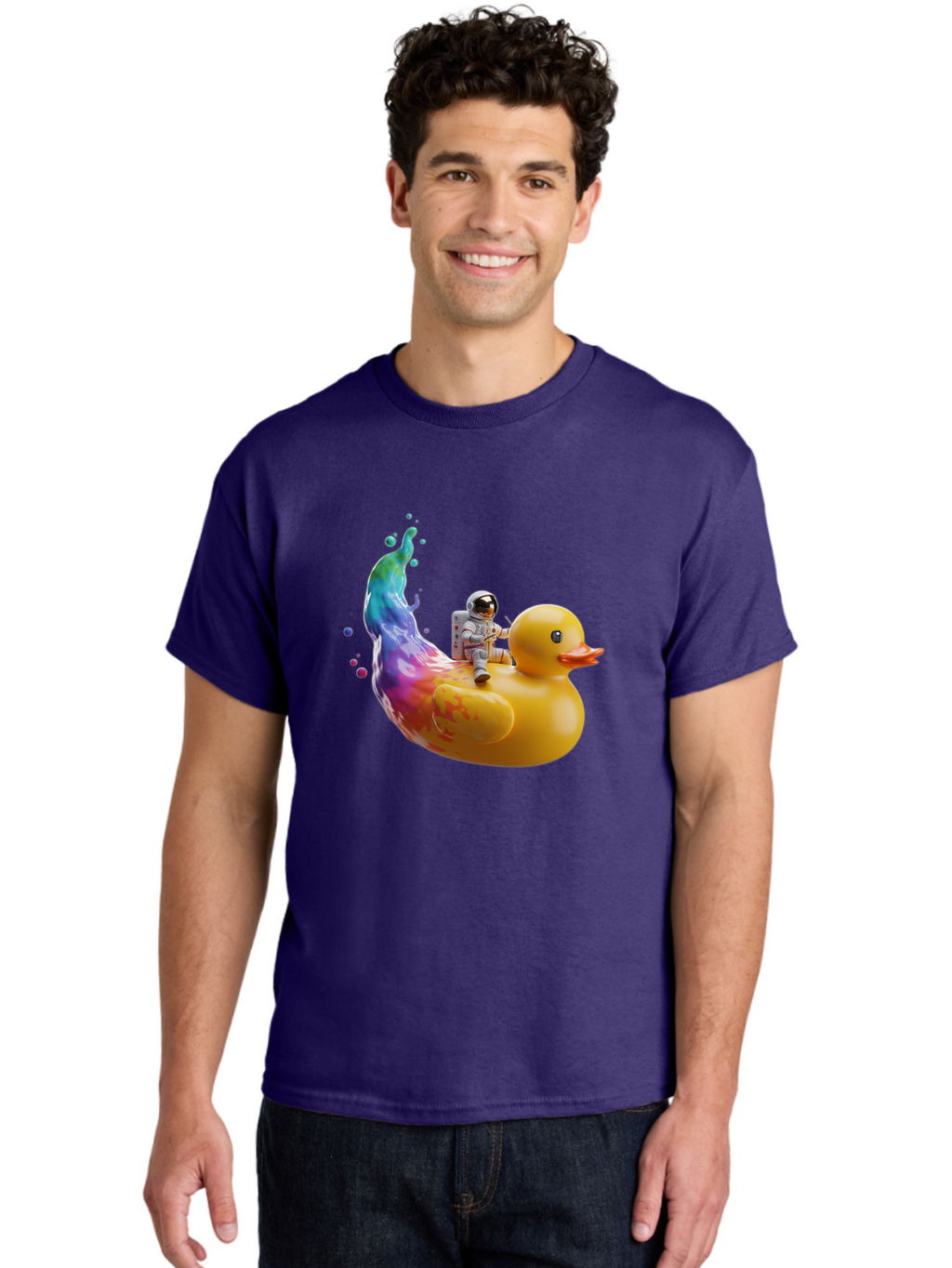 Astronaut-Riding-Duck Men'S Graphic Tee, 100% Cotton, Comfortable Casual Summer Wear, Machine Washable, Vintage Camera, Old Camera, Antique Camera, Black Camera, Classic Photography, Photography Equipment, Nostalgic Device, Film Camera, Baj976