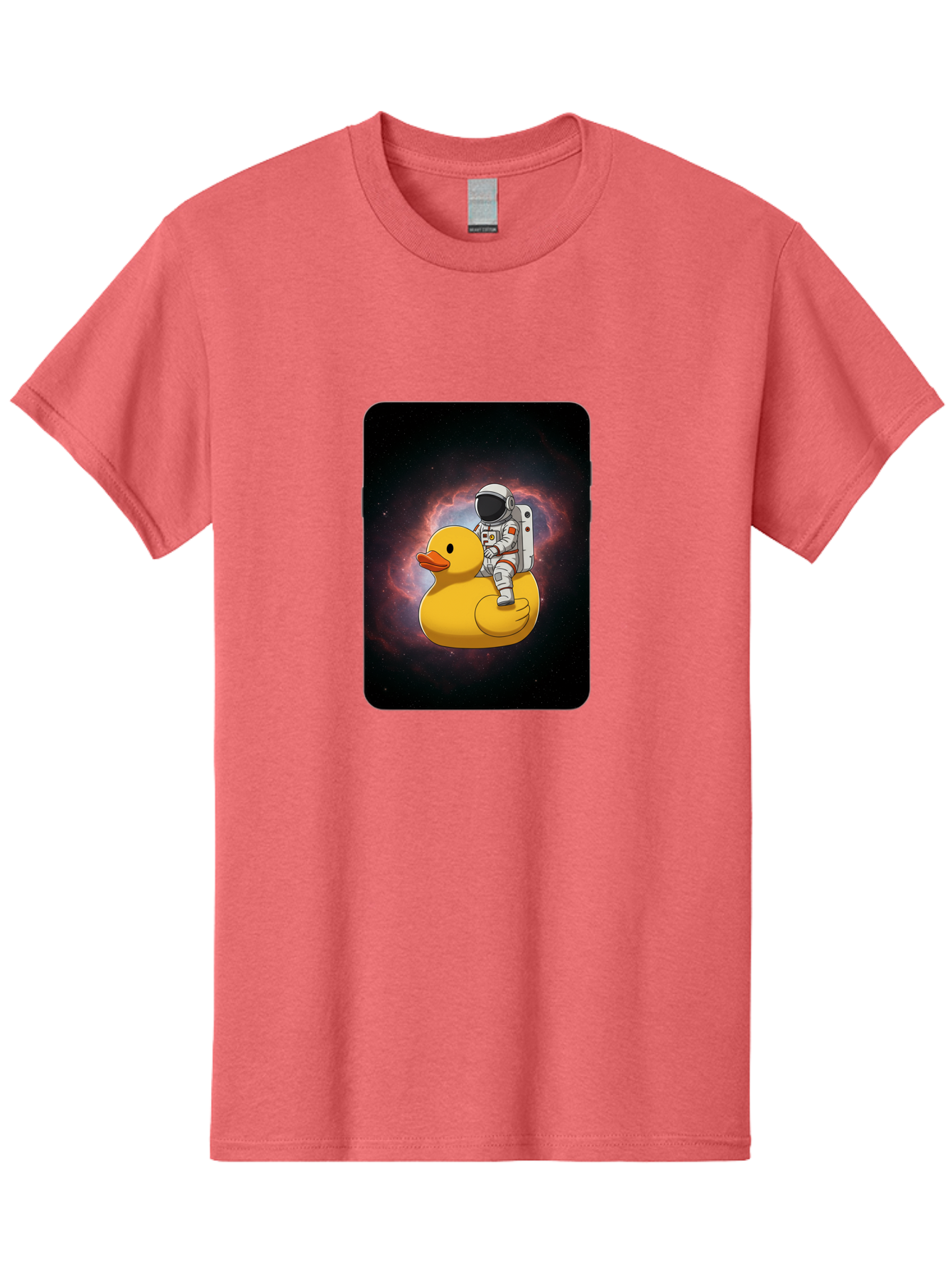 Astronaut-Riding-Rubber-Duck-1 Men'S Graphic Tee, 100% Cotton, Comfortable Casual Summer Wear, Machine Washable, Vintage Camera, Old Camera, Antique Camera, Black Camera, Classic Photography, Photography Equipment, Nostalgic Device, Baj977