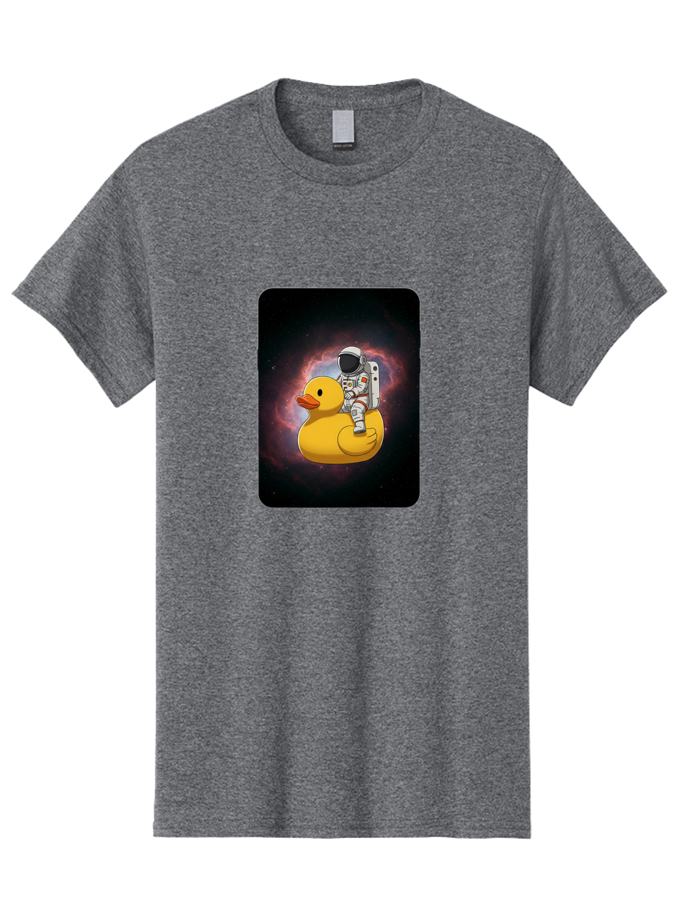 Astronaut-Riding-Rubber-Duck-1 Men'S Graphic Tee, 100% Cotton, Comfortable Casual Summer Wear, Machine Washable, Vintage Camera, Old Camera, Antique Camera, Black Camera, Classic Photography, Photography Equipment, Nostalgic Device, Baj977