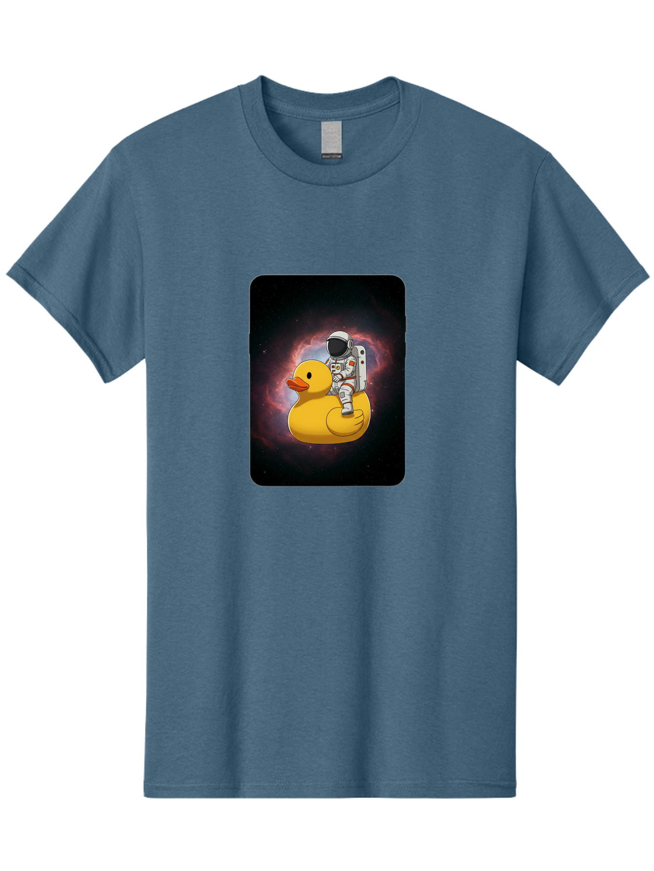 Astronaut-Riding-Rubber-Duck-1 Men'S Graphic Tee, 100% Cotton, Comfortable Casual Summer Wear, Machine Washable, Vintage Camera, Old Camera, Antique Camera, Black Camera, Classic Photography, Photography Equipment, Nostalgic Device, Baj977