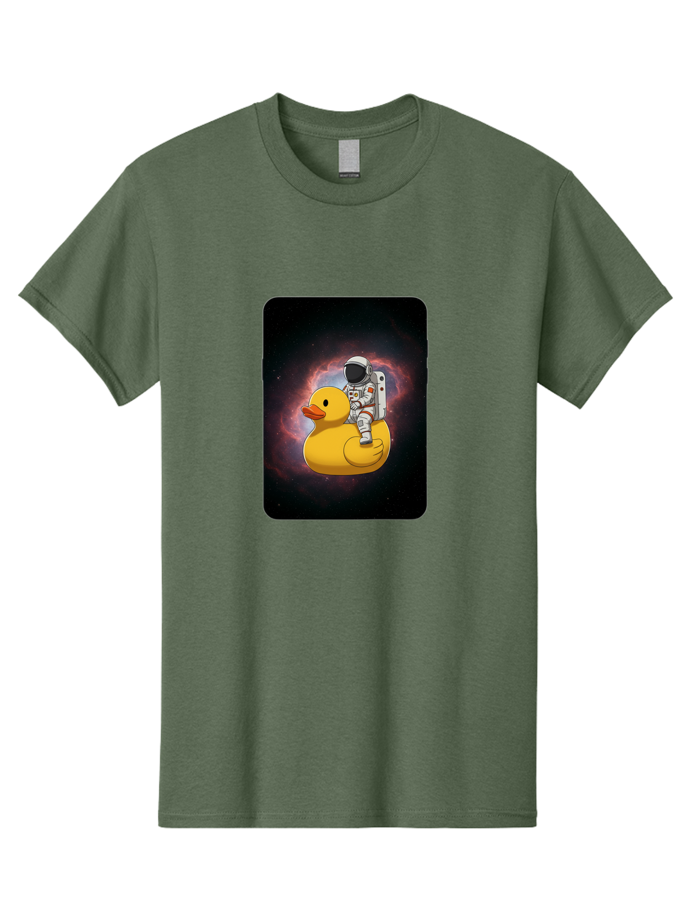 Astronaut-Riding-Rubber-Duck-1 Men'S Graphic Tee, 100% Cotton, Comfortable Casual Summer Wear, Machine Washable, Vintage Camera, Old Camera, Antique Camera, Black Camera, Classic Photography, Photography Equipment, Nostalgic Device, Baj977