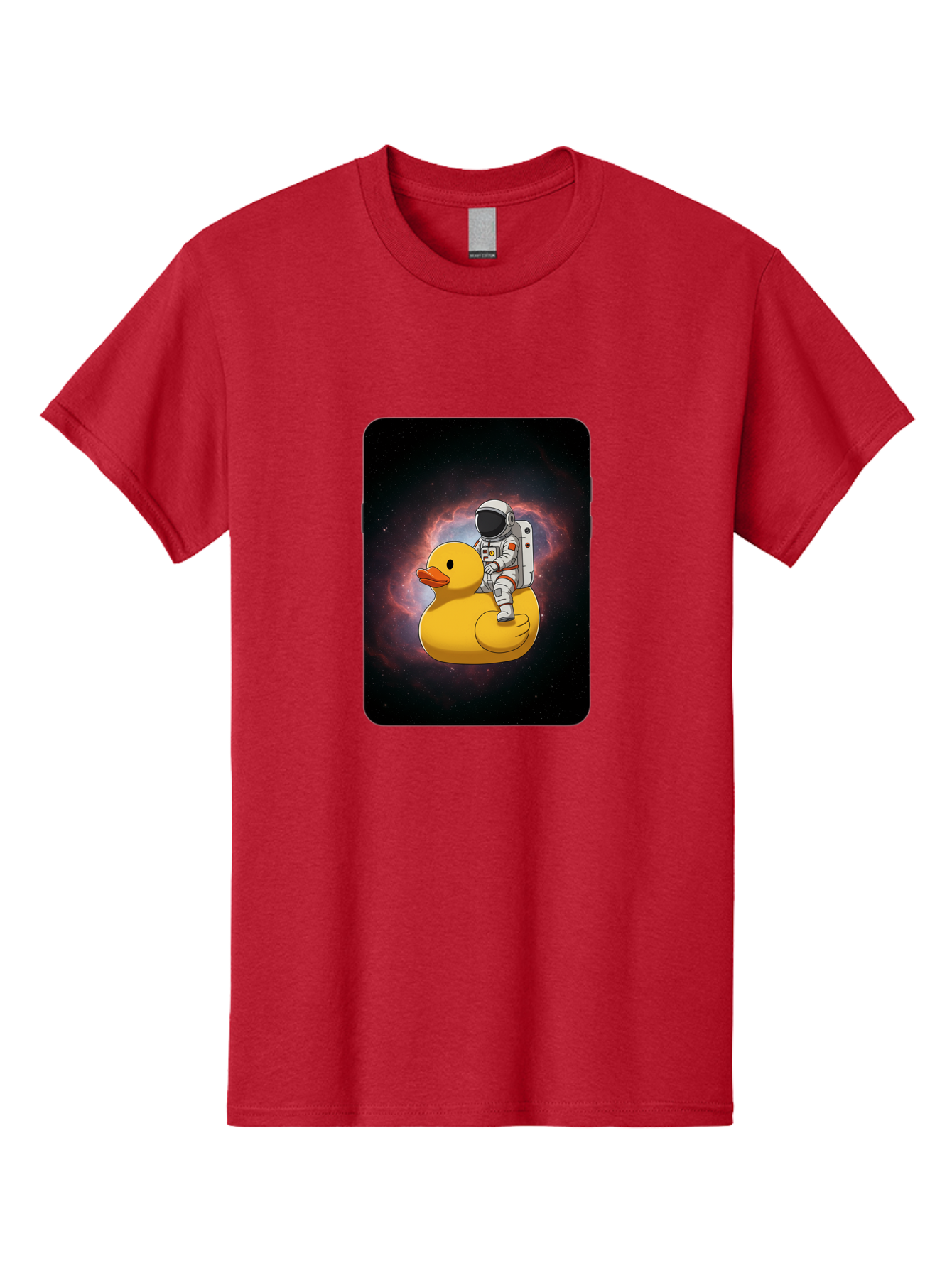Astronaut-Riding-Rubber-Duck-1 Men'S Graphic Tee, 100% Cotton, Comfortable Casual Summer Wear, Machine Washable, Vintage Camera, Old Camera, Antique Camera, Black Camera, Classic Photography, Photography Equipment, Nostalgic Device, Baj977