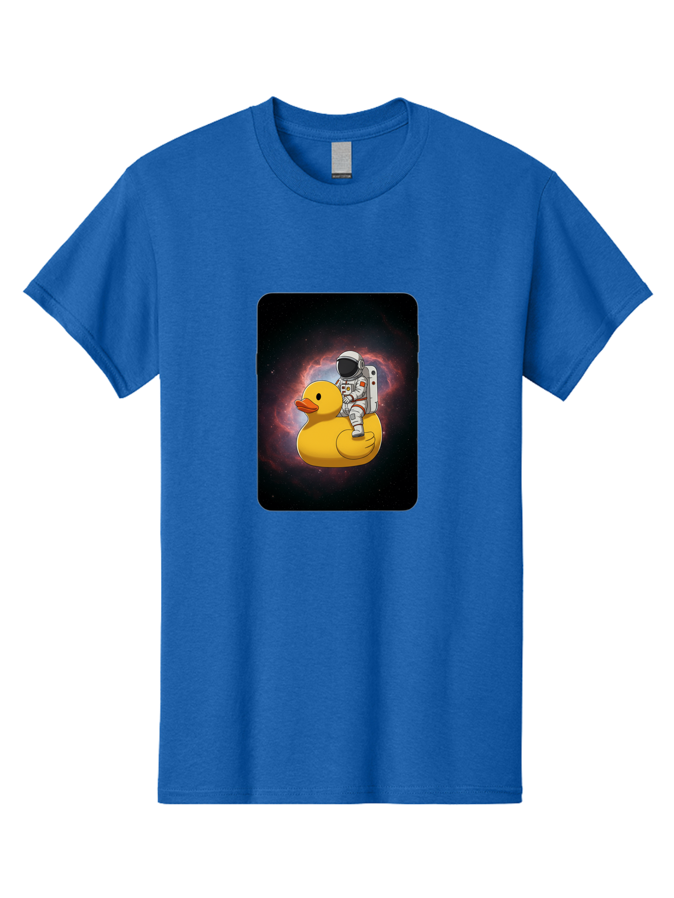 Astronaut-Riding-Rubber-Duck-1 Men'S Graphic Tee, 100% Cotton, Comfortable Casual Summer Wear, Machine Washable, Vintage Camera, Old Camera, Antique Camera, Black Camera, Classic Photography, Photography Equipment, Nostalgic Device, Baj977