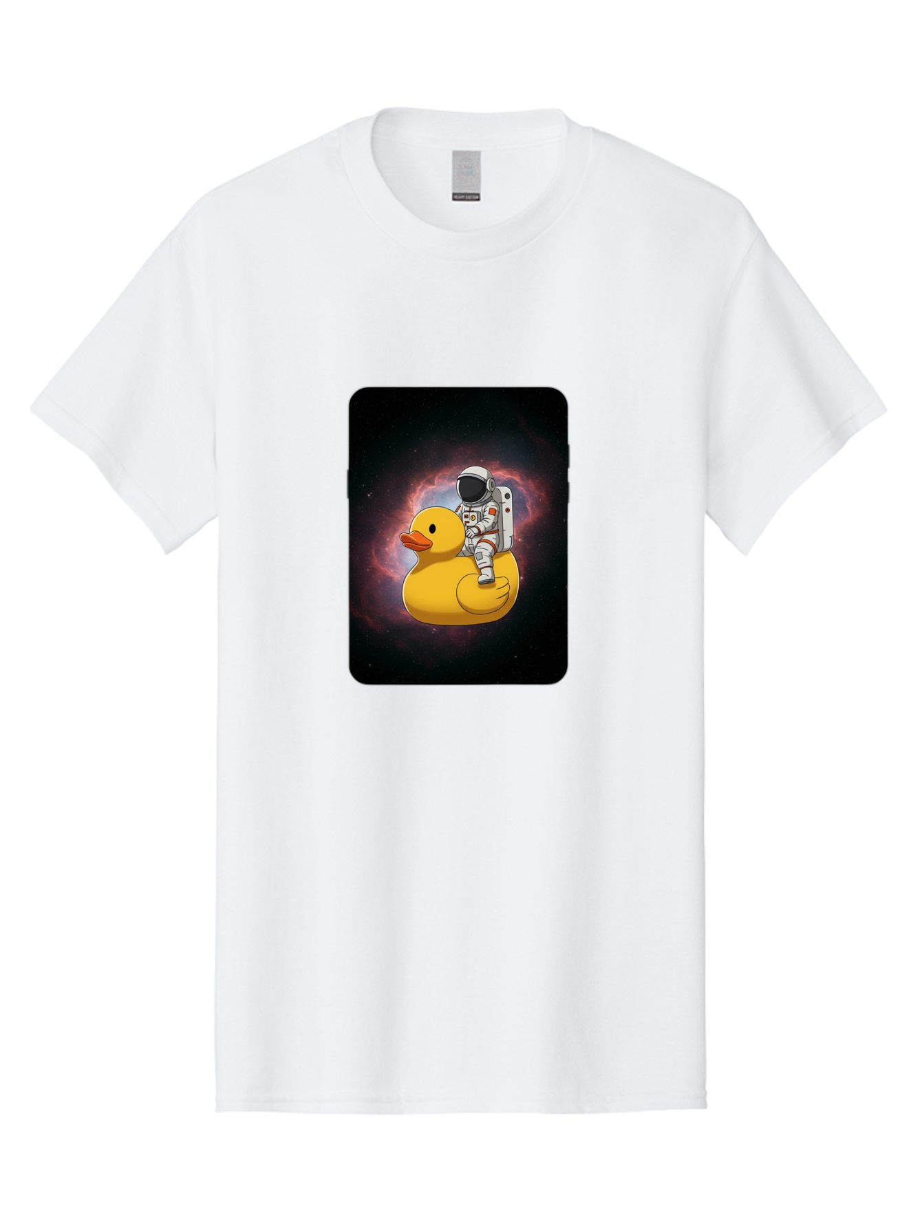 Astronaut-Riding-Rubber-Duck-1 Men'S Graphic Tee, 100% Cotton, Comfortable Casual Summer Wear, Machine Washable, Vintage Camera, Old Camera, Antique Camera, Black Camera, Classic Photography, Photography Equipment, Nostalgic Device, Baj977