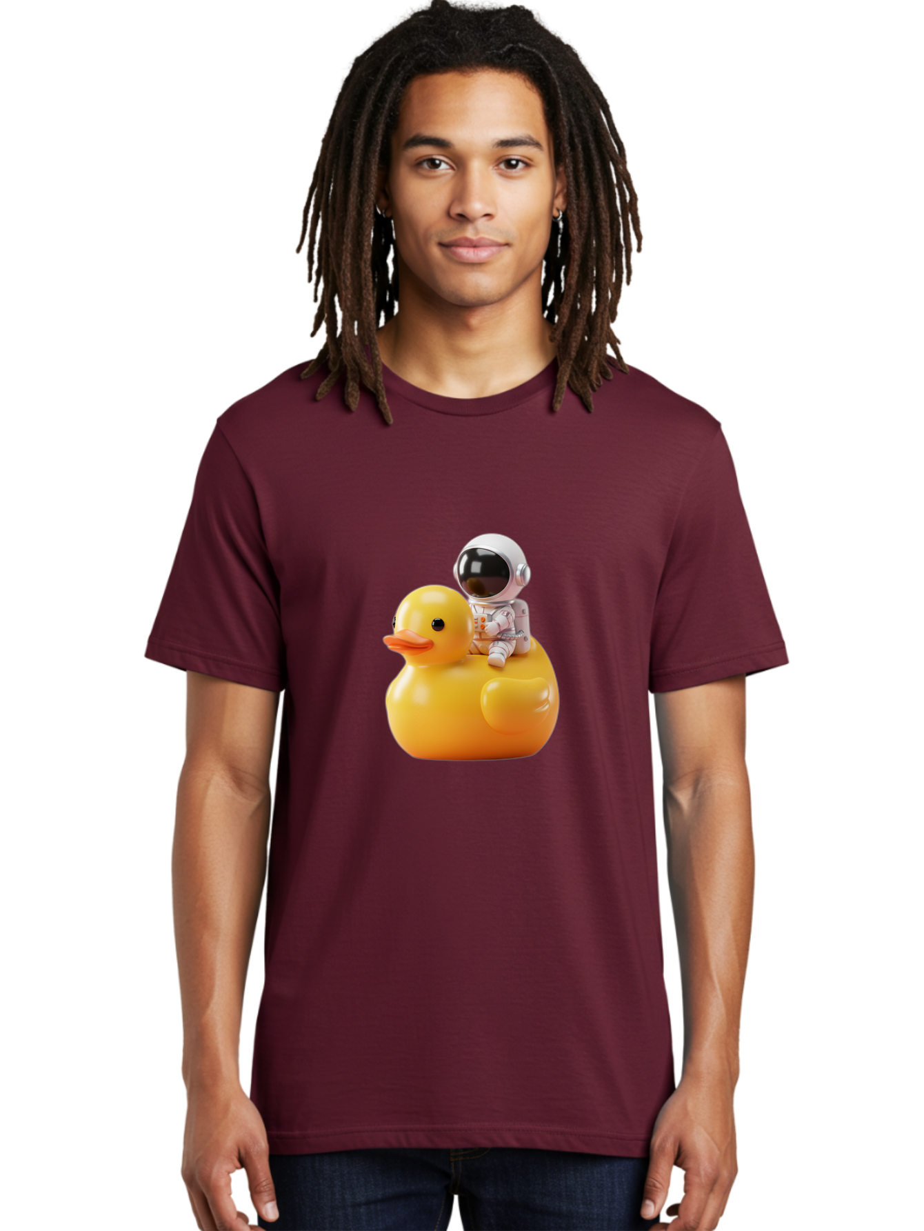 Astronaut-Riding-Rubber-Duck-2 Men'S Graphic Tee, 100% Cotton, Comfortable Casual Summer Wear, Machine Washable, Vintage Camera, Old Camera, Antique Camera, Black Camera, Classic Photography, Photography Equipment, Nostalgic Device, Baj978