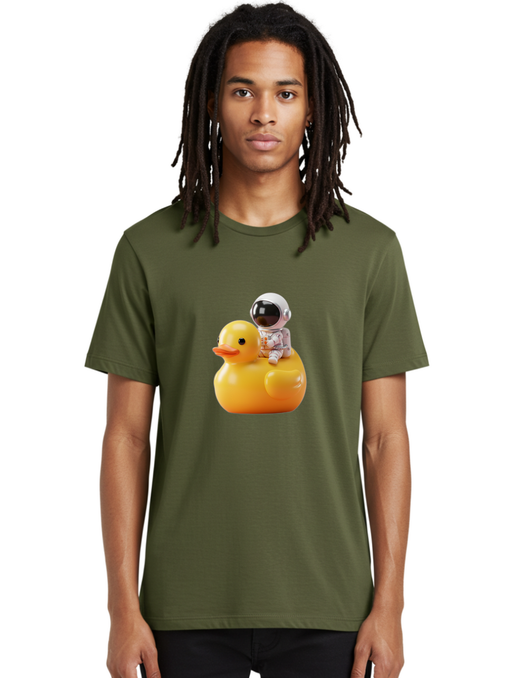 Astronaut-Riding-Rubber-Duck-2 Men'S Graphic Tee, 100% Cotton, Comfortable Casual Summer Wear, Machine Washable, Vintage Camera, Old Camera, Antique Camera, Black Camera, Classic Photography, Photography Equipment, Nostalgic Device, Baj978