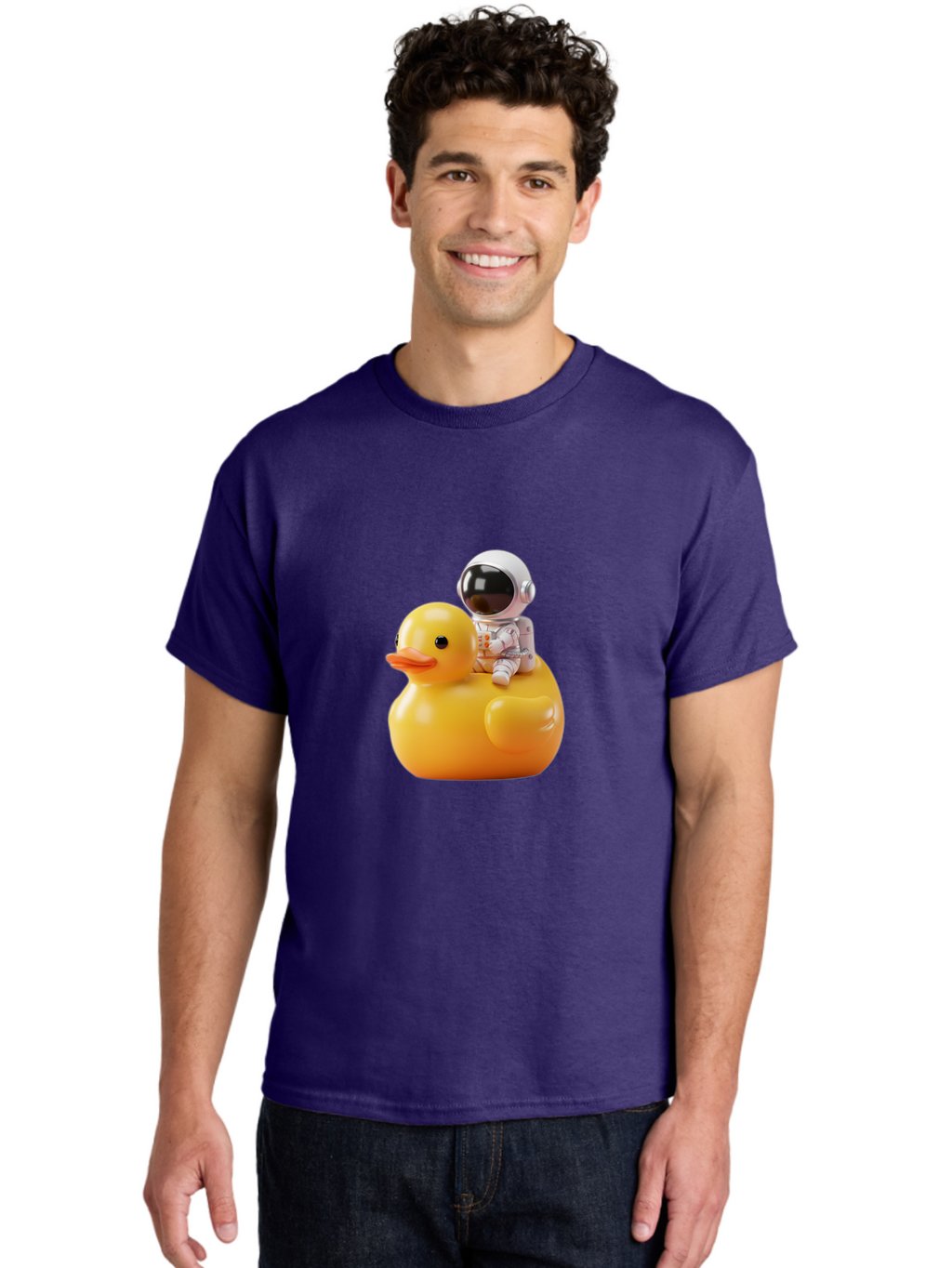 Astronaut-Riding-Rubber-Duck-2 Men'S Graphic Tee, 100% Cotton, Comfortable Casual Summer Wear, Machine Washable, Vintage Camera, Old Camera, Antique Camera, Black Camera, Classic Photography, Photography Equipment, Nostalgic Device, Baj978