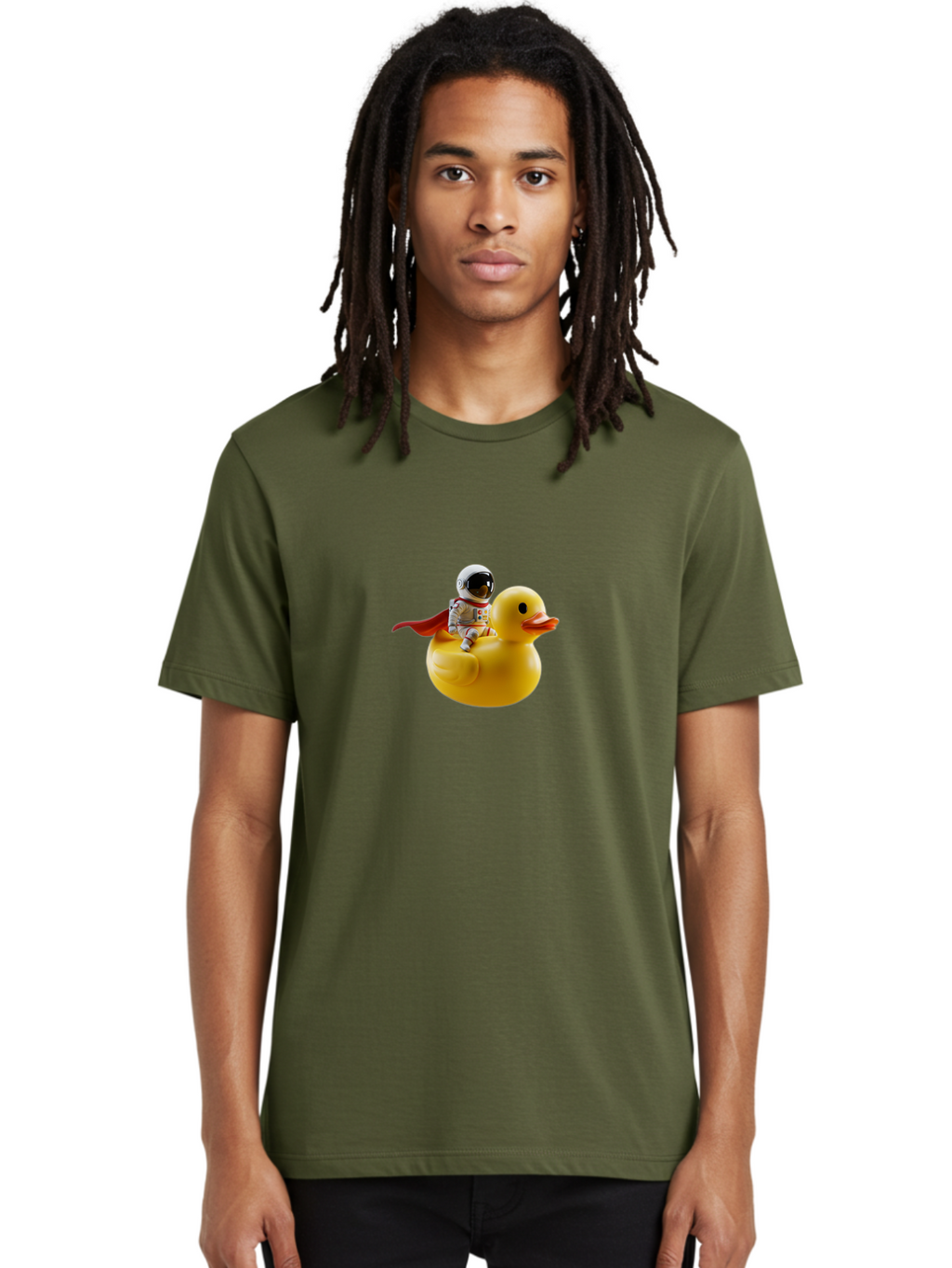 Astronaut-Riding-Rubber-Duck-3 Men'S Graphic Tee, 100% Cotton, Comfortable Casual Summer Wear, Machine Washable, Vintage Camera, Old Camera, Antique Camera, Black Camera, Classic Photography, Photography Equipment, Nostalgic Device, Baj979