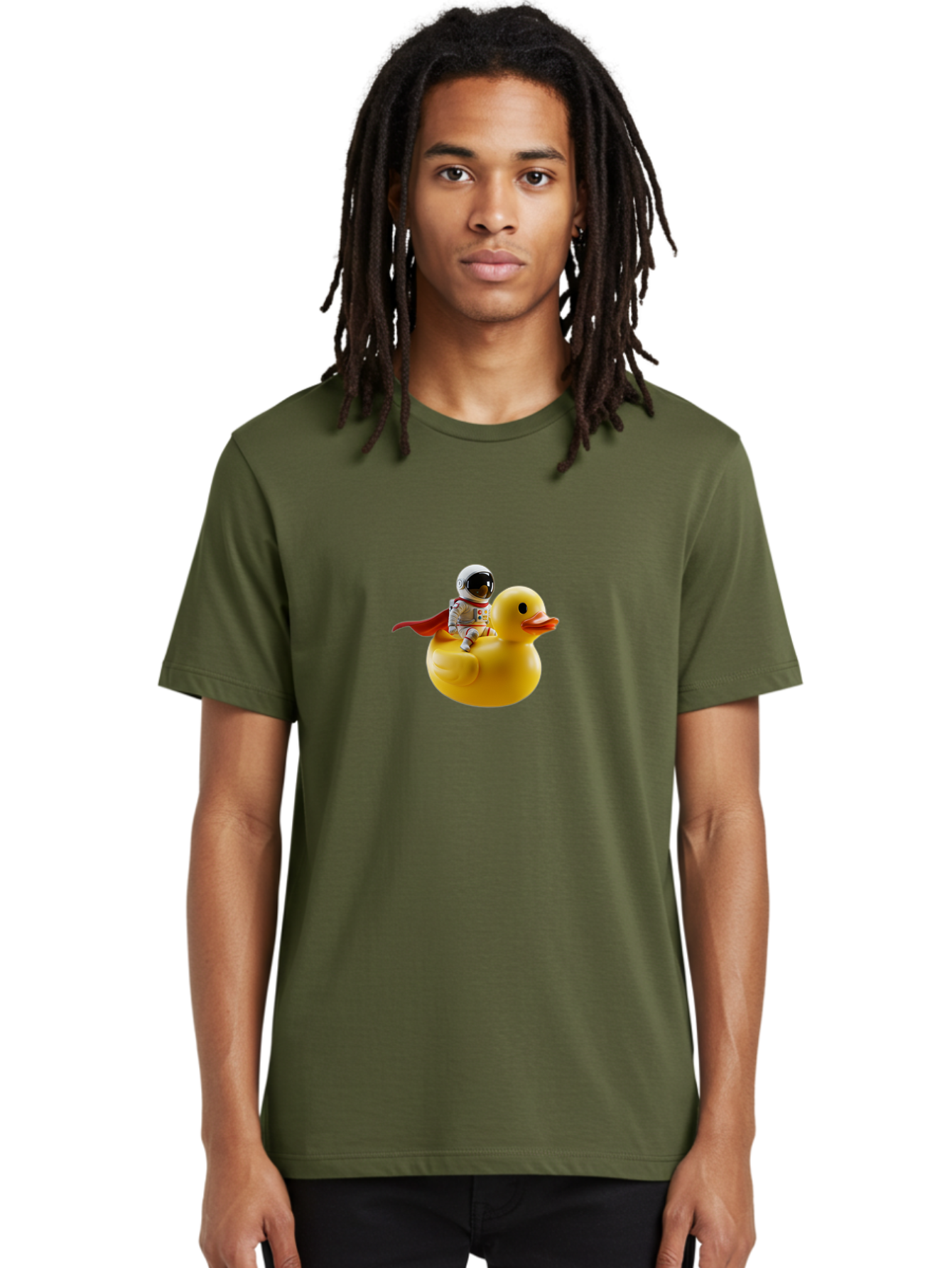 Astronaut-Riding-Rubber-Duck-3 Men'S Graphic Tee, 100% Cotton, Comfortable Casual Summer Wear, Machine Washable, Vintage Camera, Old Camera, Antique Camera, Black Camera, Classic Photography, Photography Equipment, Nostalgic Device, Baj979