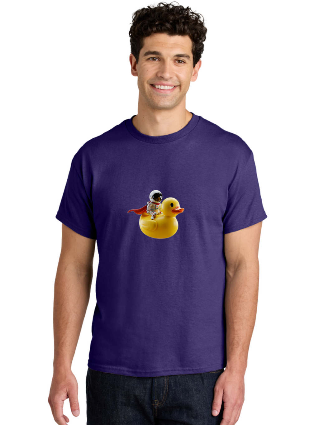 Astronaut-Riding-Rubber-Duck-3 Men'S Graphic Tee, 100% Cotton, Comfortable Casual Summer Wear, Machine Washable, Vintage Camera, Old Camera, Antique Camera, Black Camera, Classic Photography, Photography Equipment, Nostalgic Device, Baj979