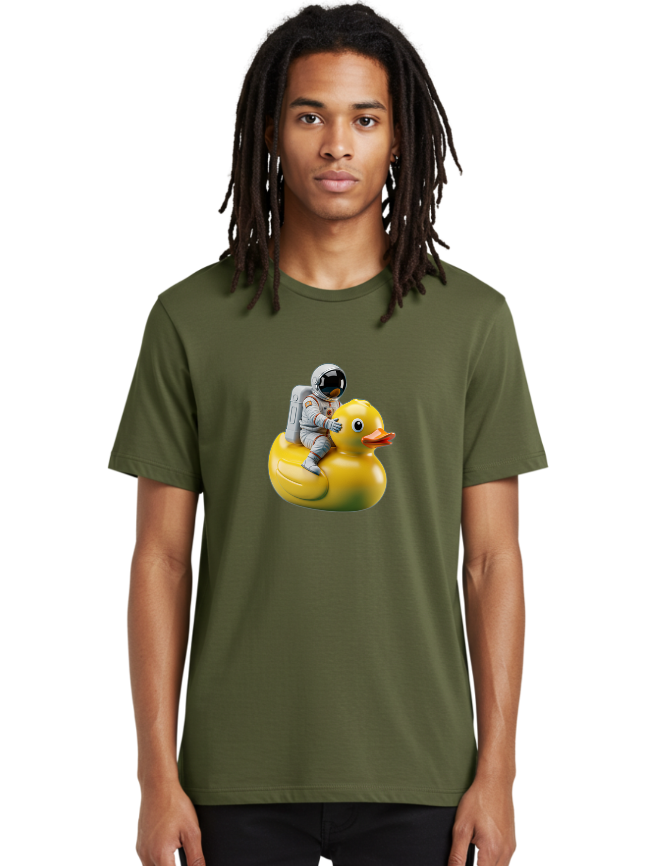 Astronaut-Riding-Rubber-Duck-4 Men'S Graphic Tee, 100% Cotton, Comfortable Casual Summer Wear, Machine Washable, Vintage Camera, Old Camera, Antique Camera, Black Camera, Classic Photography, Photography Equipment, Nostalgic Device, Baj980