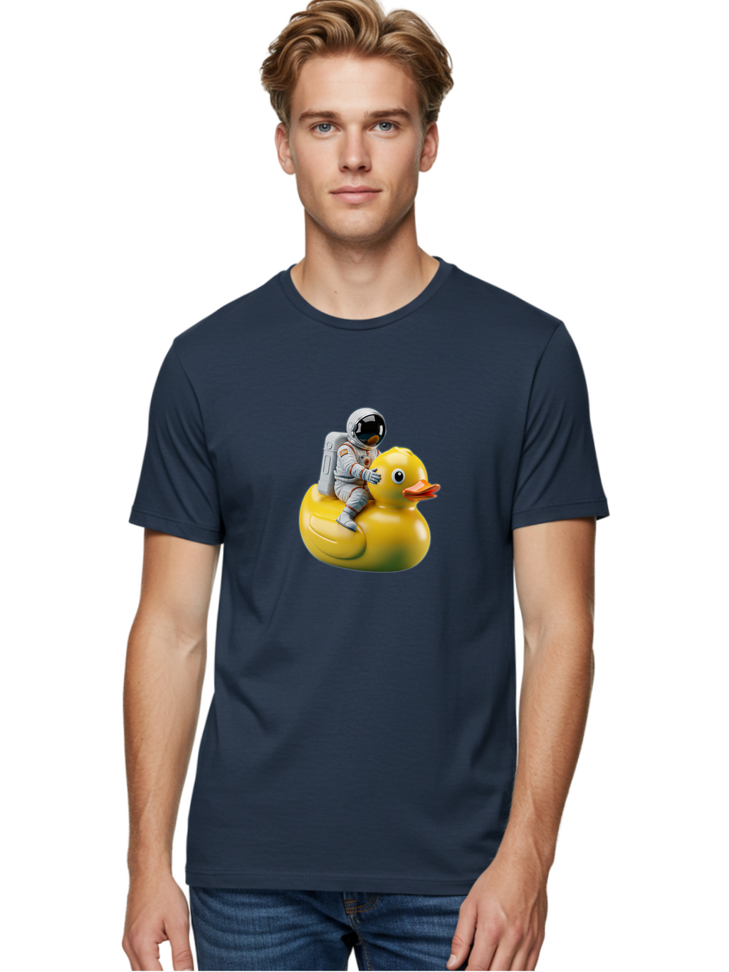 Astronaut-Riding-Rubber-Duck-4 Men'S Graphic Tee, 100% Cotton, Comfortable Casual Summer Wear, Machine Washable, Vintage Camera, Old Camera, Antique Camera, Black Camera, Classic Photography, Photography Equipment, Nostalgic Device, Baj980