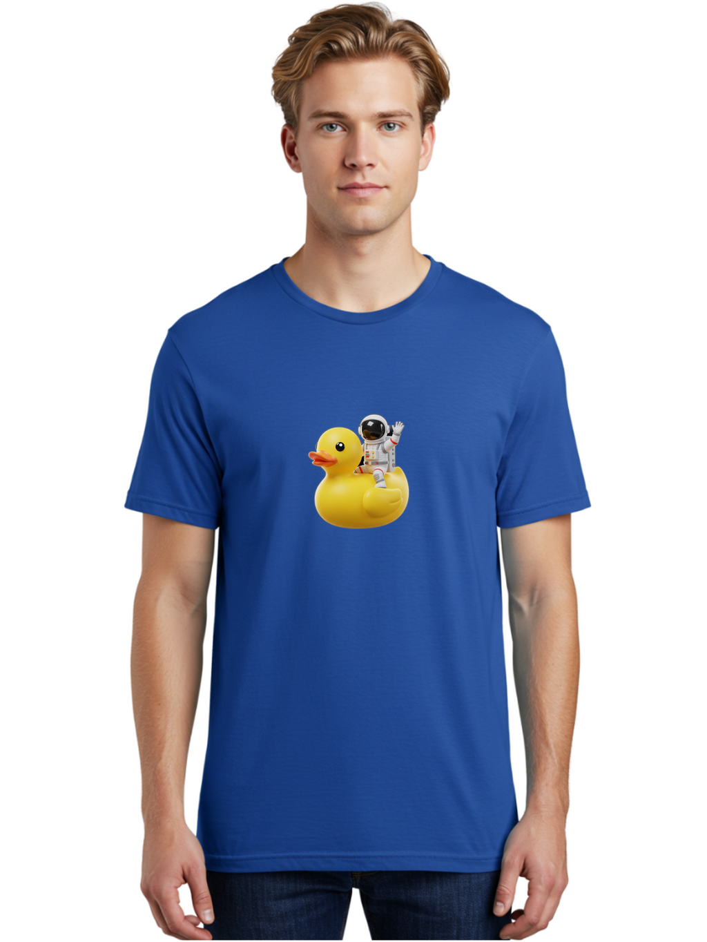 Astronaut-Riding-Rubber-Duck Men'S Graphic Tee, 100% Cotton, Comfortable Casual Summer Wear, Machine Washable, Vintage Camera, Old Camera, Antique Camera, Black Camera, Classic Photography, Photography Equipment, Nostalgic Device, Film Camera, Baj981