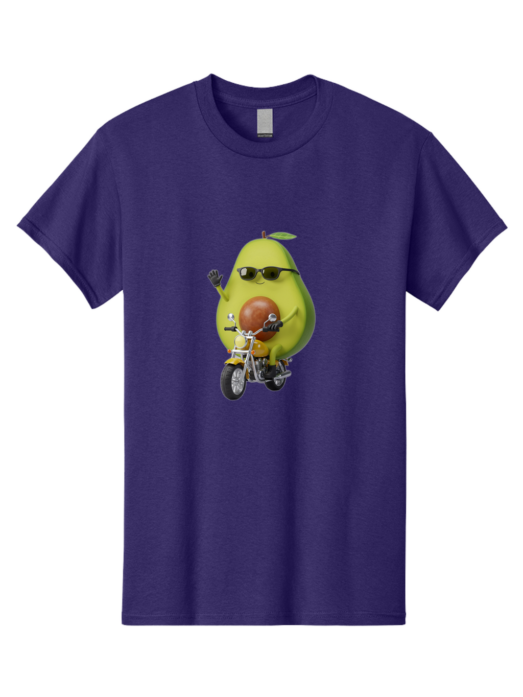 Avocado-Rider-1 Men'S Graphic Tee, 100% Cotton, Comfortable Casual Summer Wear, Machine Washable, Vintage Camera, Old Camera, Antique Camera, Black Camera, Classic Photography, Photography Equipment, Nostalgic Device, Film Camera, Camera Art Baj982