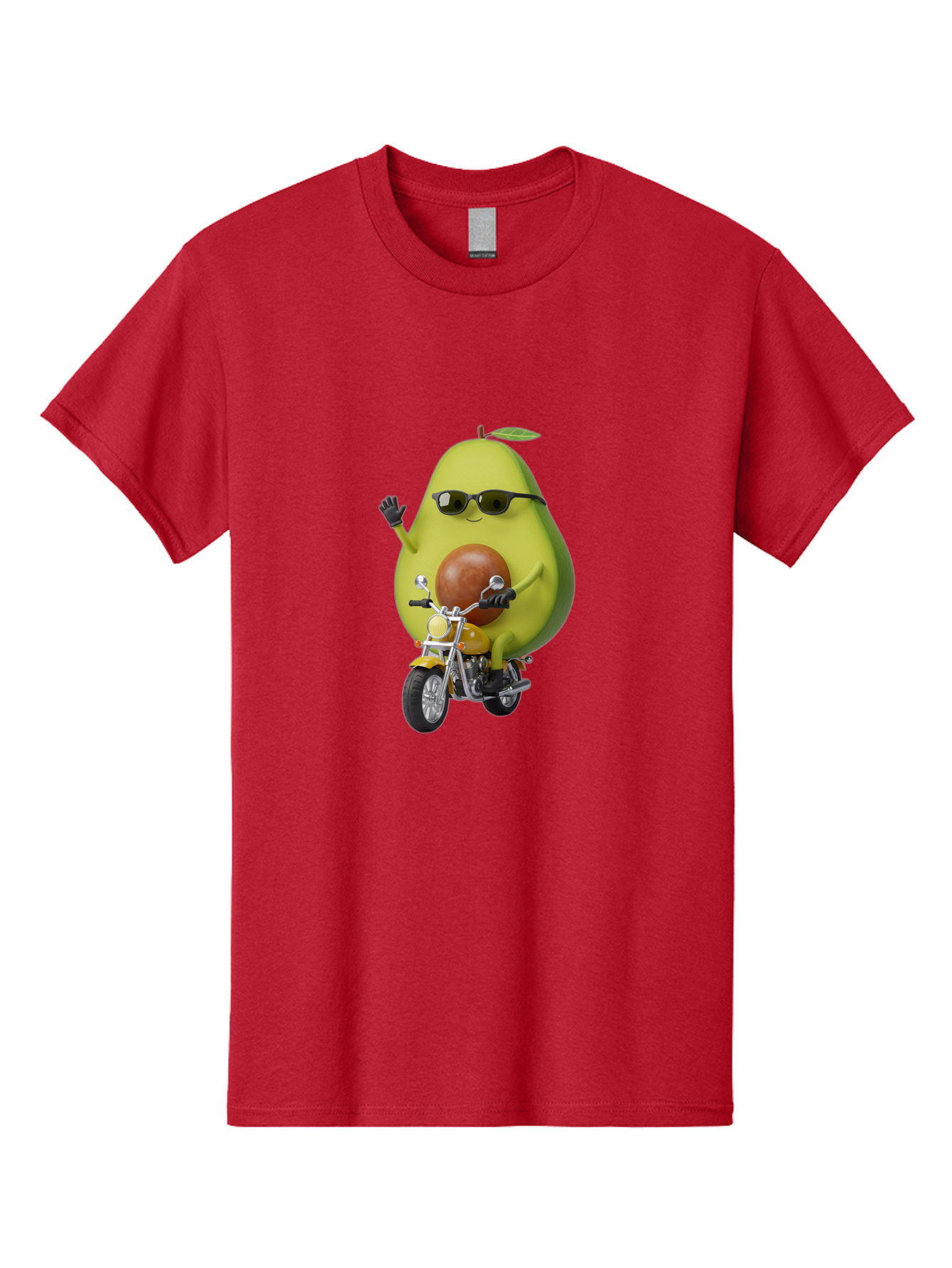 Avocado-Rider-1 Men'S Graphic Tee, 100% Cotton, Comfortable Casual Summer Wear, Machine Washable, Vintage Camera, Old Camera, Antique Camera, Black Camera, Classic Photography, Photography Equipment, Nostalgic Device, Film Camera, Camera Art Baj982
