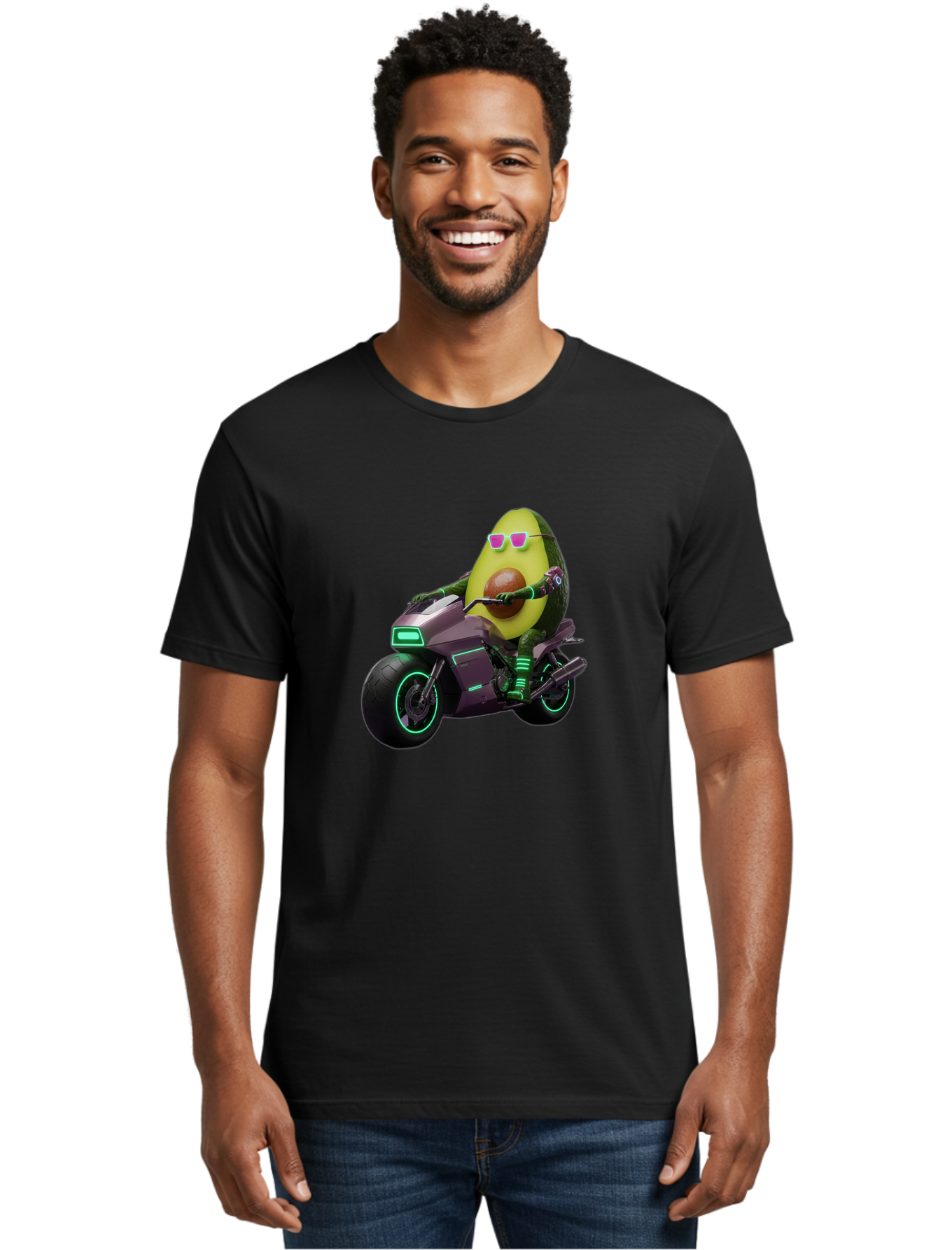 Avocado-Rider Men'S Graphic Tee, 100% Cotton, Comfortable Casual Summer Wear, Machine Washable, Vintage Camera, Old Camera, Antique Camera, Black Camera, Classic Photography, Photography Equipment, Nostalgic Device, Film Camera, Camera Art Baj983