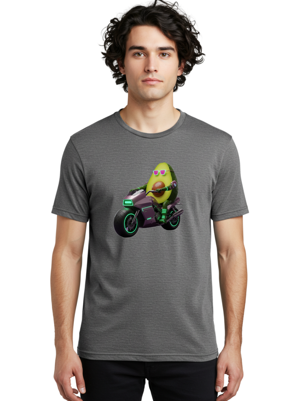 Avocado-Rider Men'S Graphic Tee, 100% Cotton, Comfortable Casual Summer Wear, Machine Washable, Vintage Camera, Old Camera, Antique Camera, Black Camera, Classic Photography, Photography Equipment, Nostalgic Device, Film Camera, Camera Art Baj983