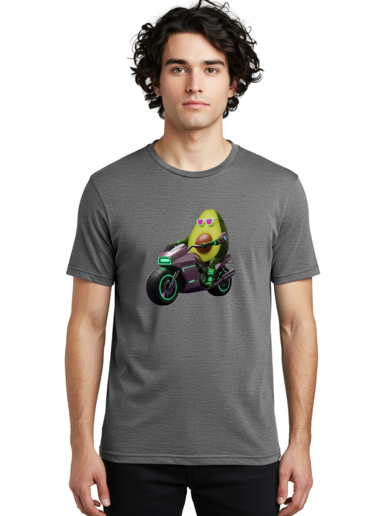 Avocado-Rider Men'S Graphic Tee, 100% Cotton, Comfortable Casual Summer Wear, Machine Washable, Vintage Camera, Old Camera, Antique Camera, Black Camera, Classic Photography, Photography Equipment, Nostalgic Device, Film Camera, Camera Art Baj983