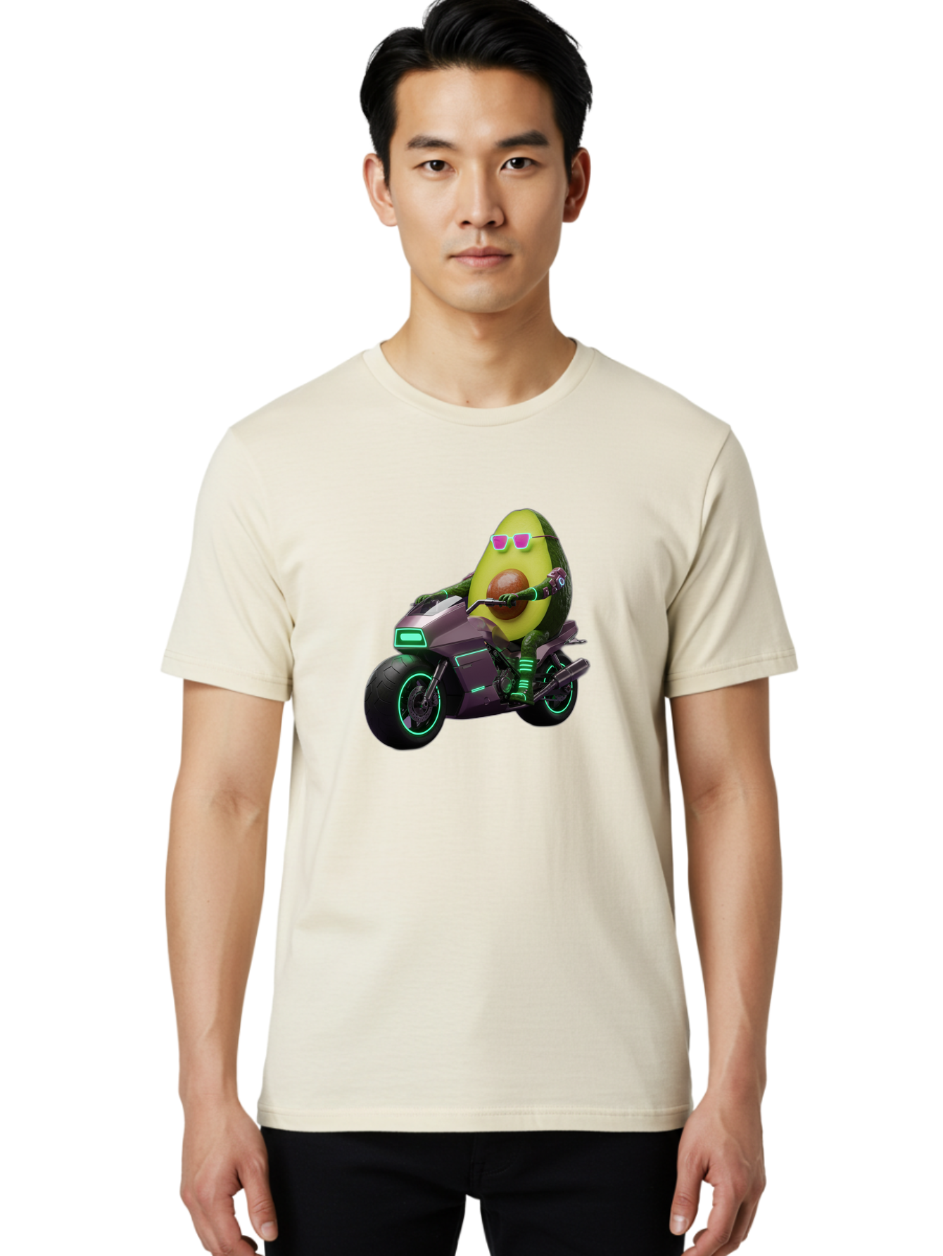 Avocado-Rider Men'S Graphic Tee, 100% Cotton, Comfortable Casual Summer Wear, Machine Washable, Vintage Camera, Old Camera, Antique Camera, Black Camera, Classic Photography, Photography Equipment, Nostalgic Device, Film Camera, Camera Art Baj983
