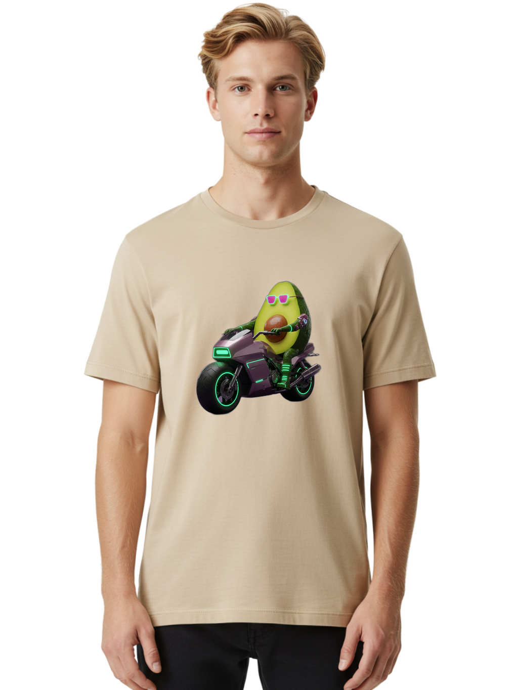 Avocado-Rider Men'S Graphic Tee, 100% Cotton, Comfortable Casual Summer Wear, Machine Washable, Vintage Camera, Old Camera, Antique Camera, Black Camera, Classic Photography, Photography Equipment, Nostalgic Device, Film Camera, Camera Art Baj983