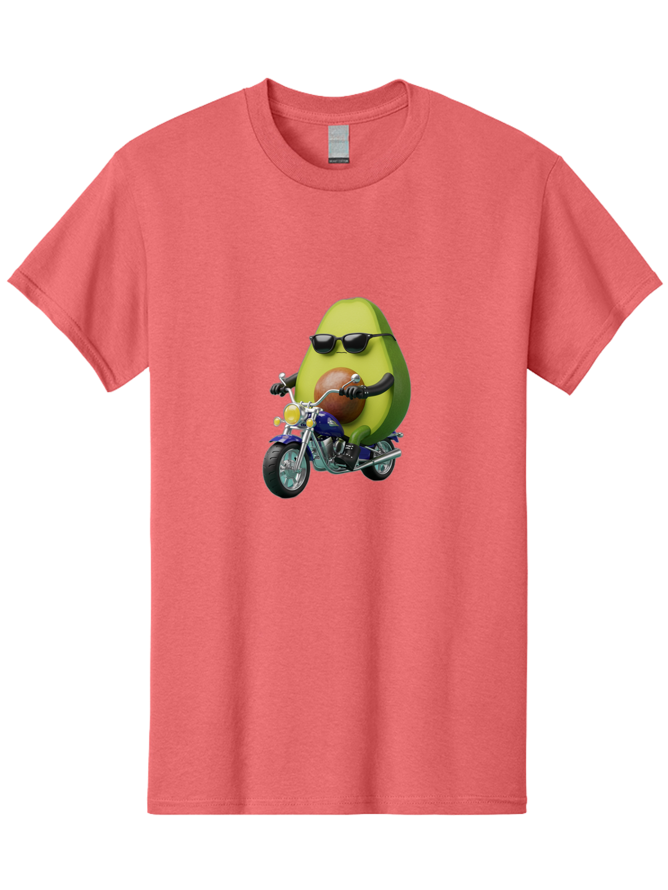 Avocado-Riding-Motorcycle Men'S Graphic Tee, 100% Cotton, Comfortable Casual Summer Wear, Machine Washable, Vintage Camera, Old Camera, Antique Camera, Black Camera, Classic Photography, Photography Equipment, Nostalgic Device, Film Camera, Baj984