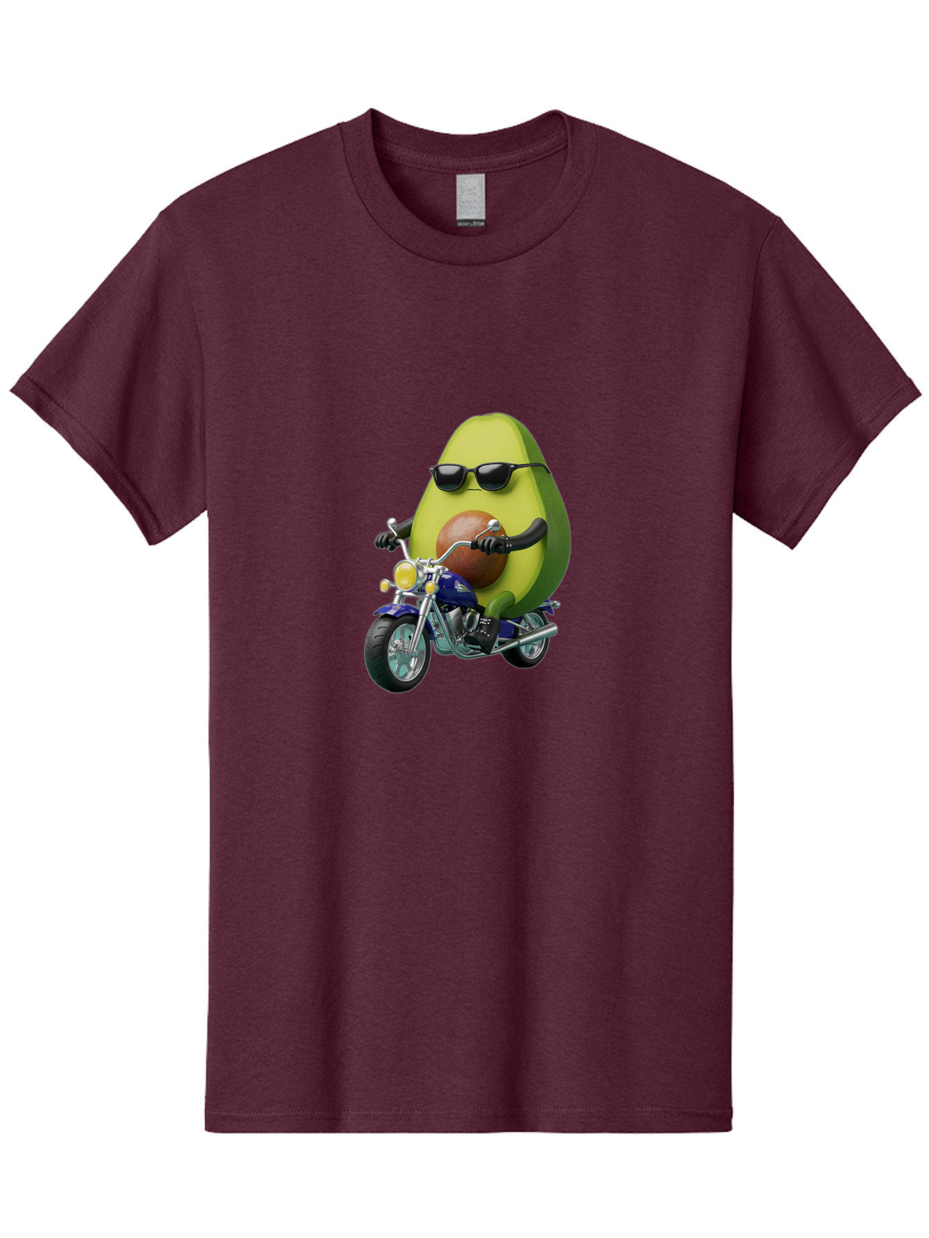 Avocado-Riding-Motorcycle Men'S Graphic Tee, 100% Cotton, Comfortable Casual Summer Wear, Machine Washable, Vintage Camera, Old Camera, Antique Camera, Black Camera, Classic Photography, Photography Equipment, Nostalgic Device, Film Camera, Baj984