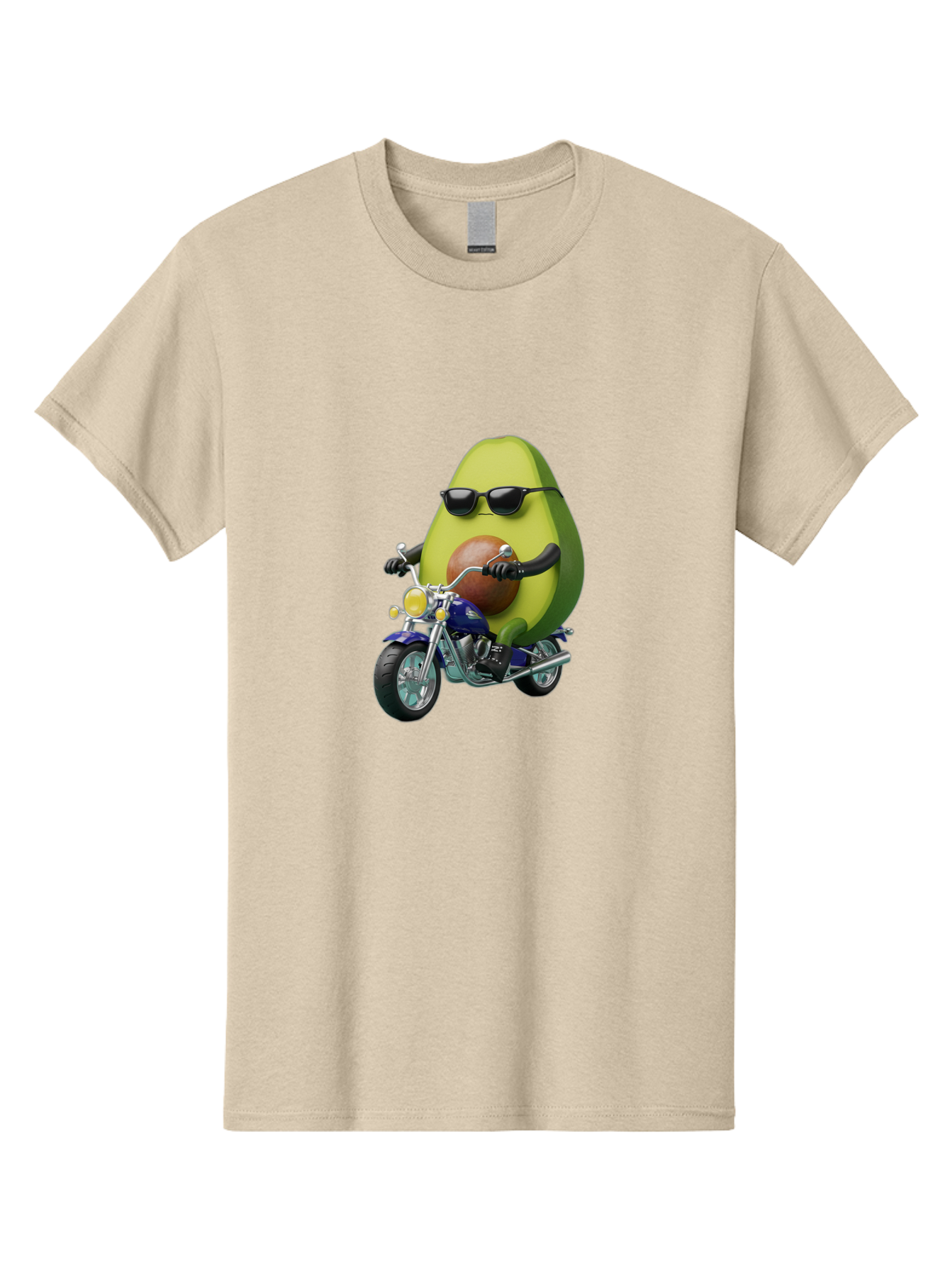 Avocado-Riding-Motorcycle Men'S Graphic Tee, 100% Cotton, Comfortable Casual Summer Wear, Machine Washable, Vintage Camera, Old Camera, Antique Camera, Black Camera, Classic Photography, Photography Equipment, Nostalgic Device, Film Camera, Baj984