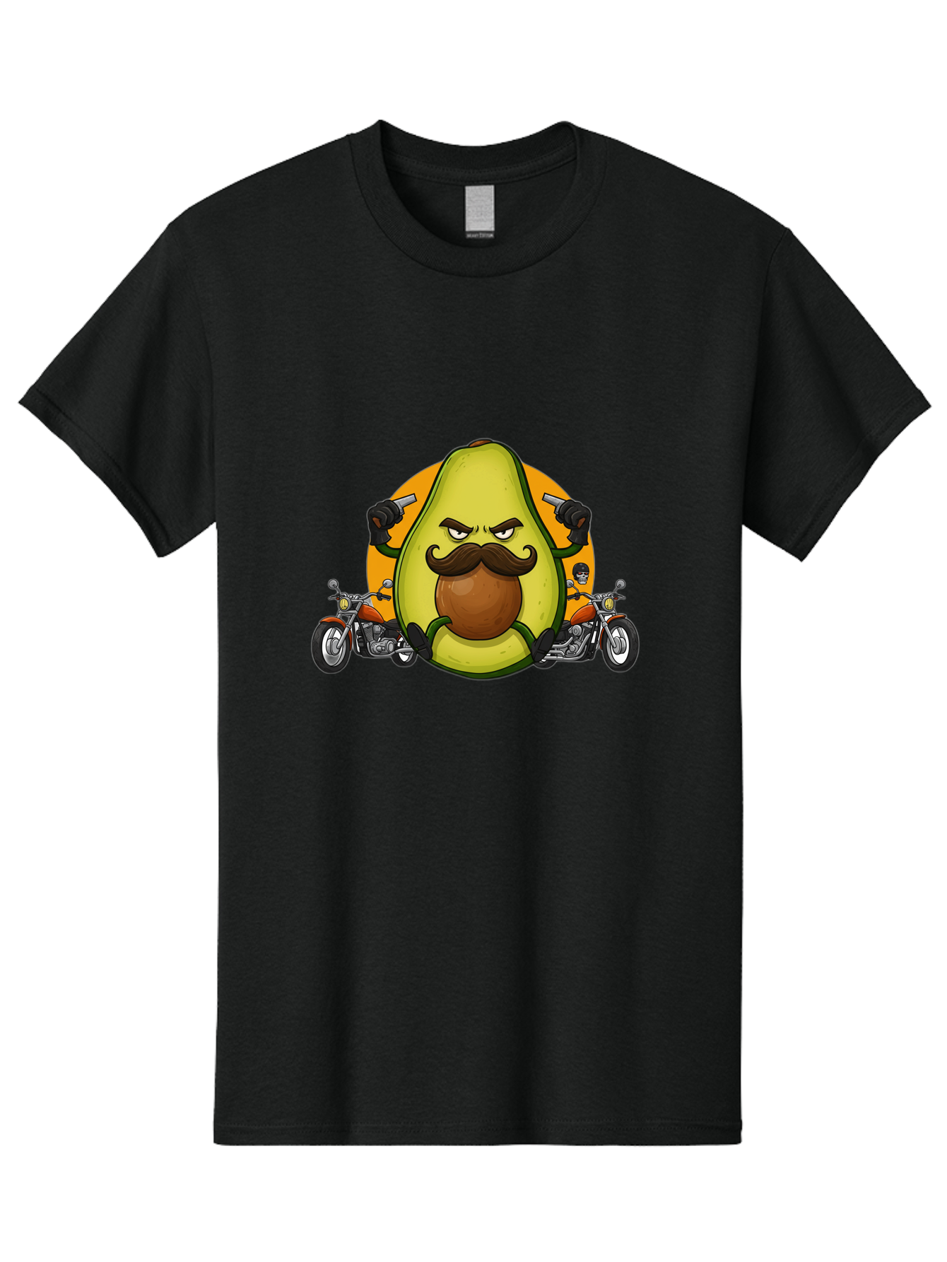 Avocado-With-Mustache Men'S Graphic Tee, 100% Cotton, Comfortable Casual Summer Wear, Machine Washable, Vintage Camera, Old Camera, Antique Camera, Black Camera, Classic Photography, Photography Equipment, Nostalgic Device, Film Camera, Baj985
