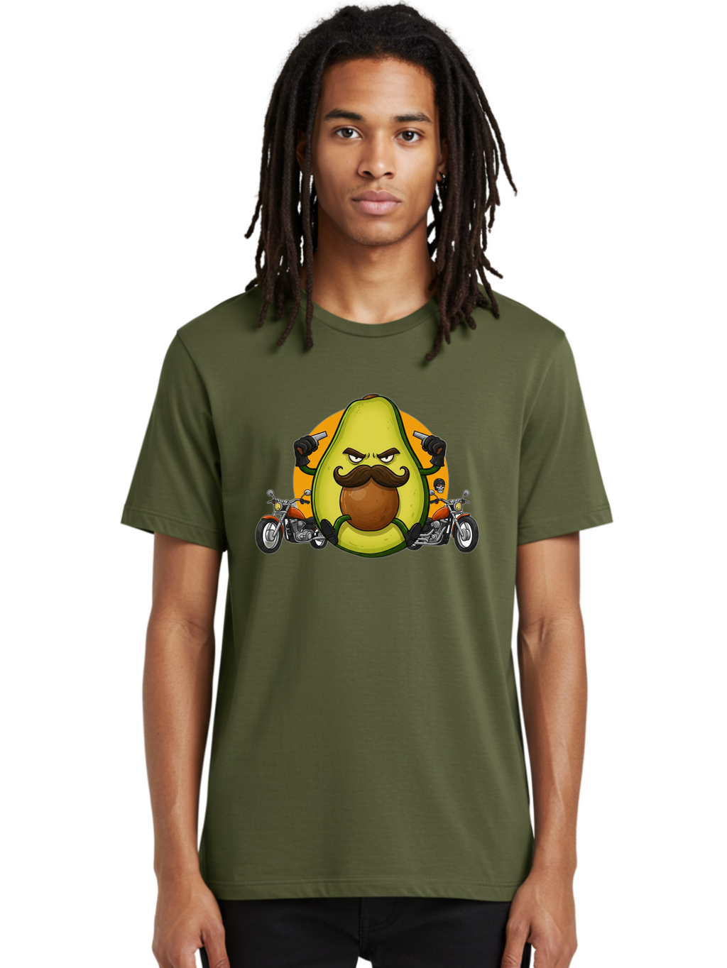 Avocado-With-Mustache Men'S Graphic Tee, 100% Cotton, Comfortable Casual Summer Wear, Machine Washable, Vintage Camera, Old Camera, Antique Camera, Black Camera, Classic Photography, Photography Equipment, Nostalgic Device, Film Camera, Baj985