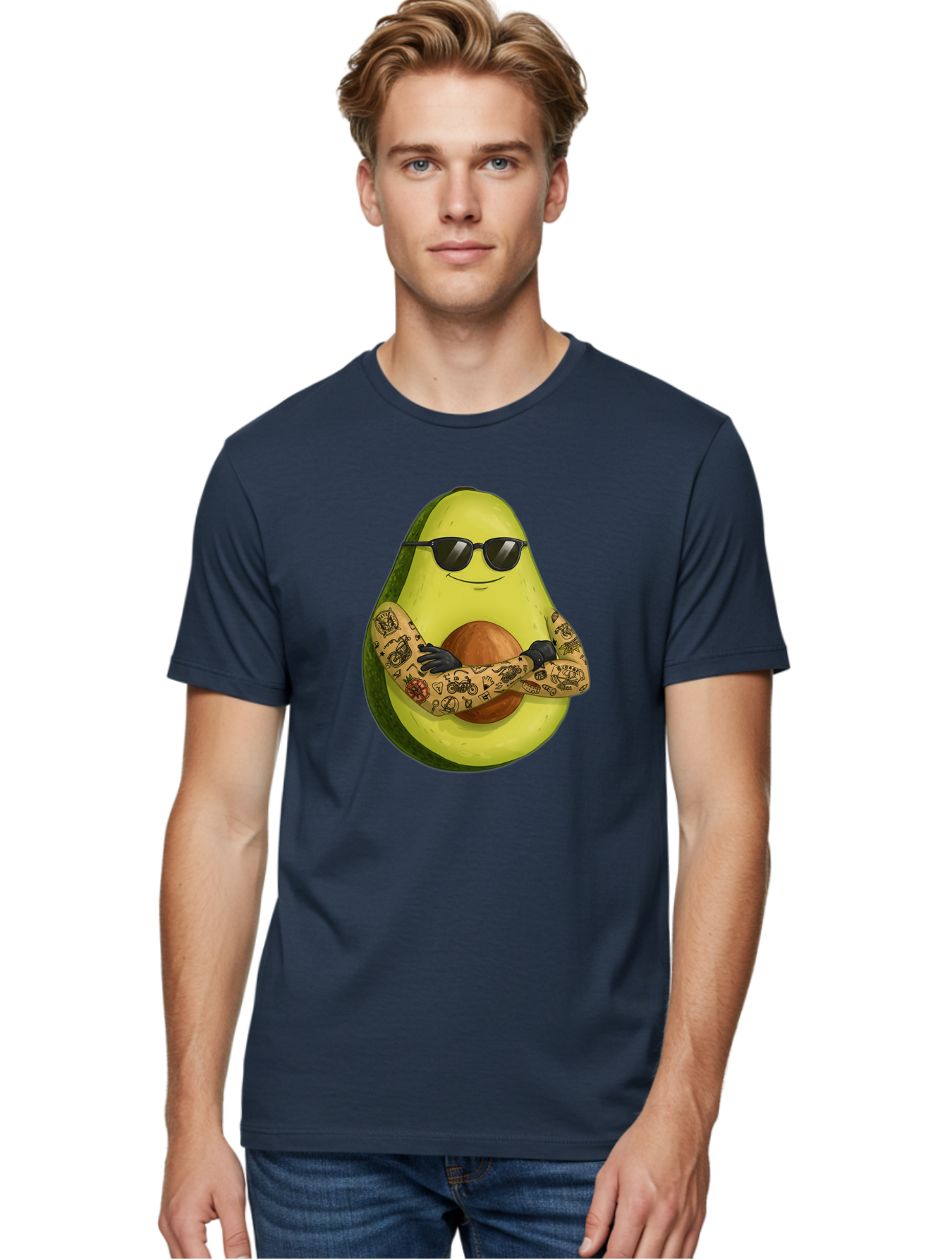 Avocado Men'S Graphic Tee, 100% Cotton, Comfortable Casual Summer Wear, Machine Washable, Vintage Camera, Old Camera, Antique Camera, Black Camera, Classic Photography, Photography Equipment, Nostalgic Device, Film Camera, Camera Art Baj986