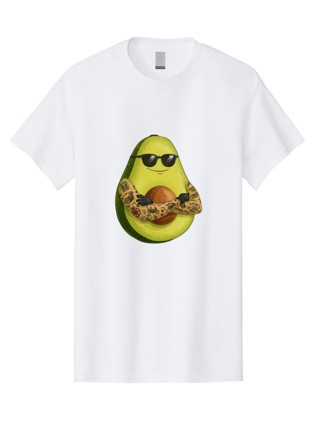 Avocado Men'S Graphic Tee, 100% Cotton, Comfortable Casual Summer Wear, Machine Washable, Vintage Camera, Old Camera, Antique Camera, Black Camera, Classic Photography, Photography Equipment, Nostalgic Device, Film Camera, Camera Art Baj986