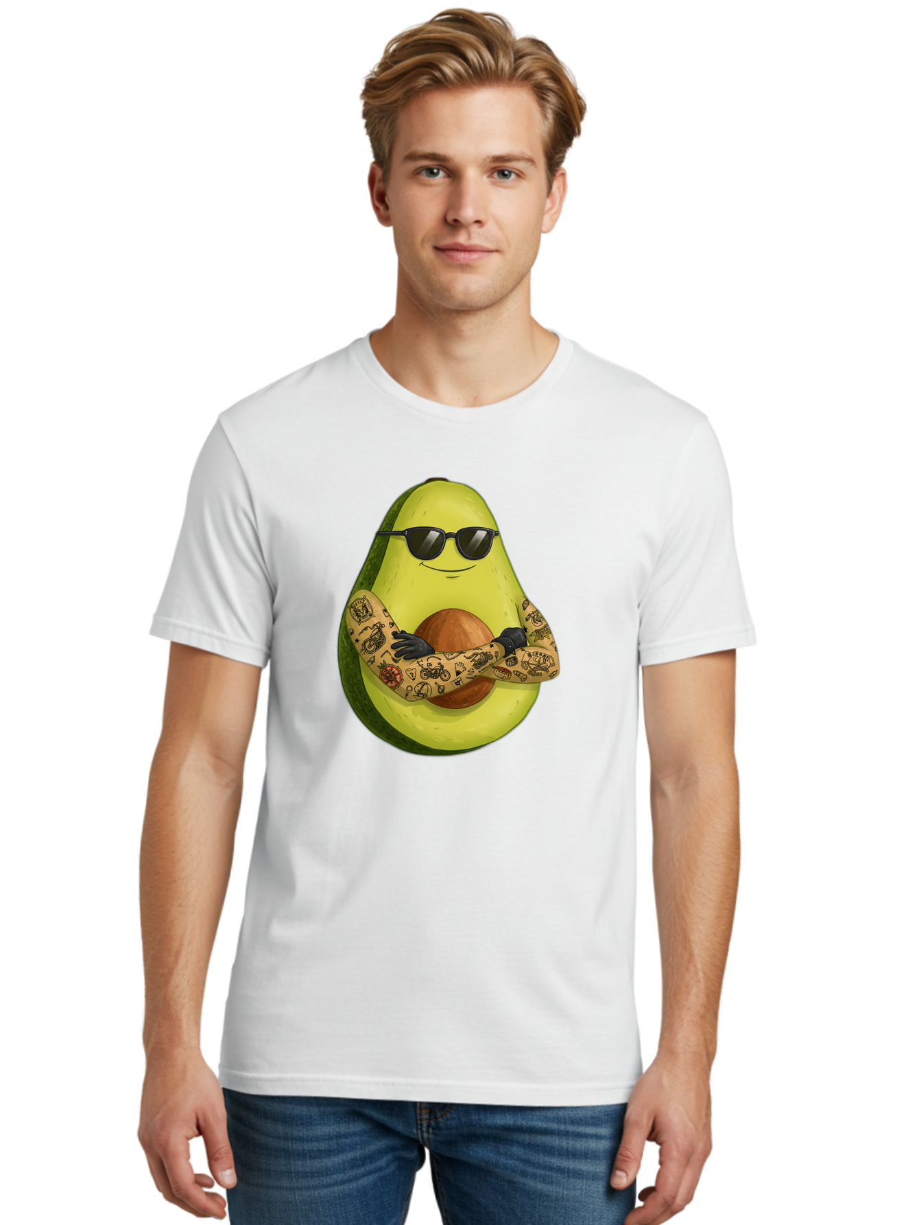 Avocado Men'S Graphic Tee, 100% Cotton, Comfortable Casual Summer Wear, Machine Washable, Vintage Camera, Old Camera, Antique Camera, Black Camera, Classic Photography, Photography Equipment, Nostalgic Device, Film Camera, Camera Art Baj986