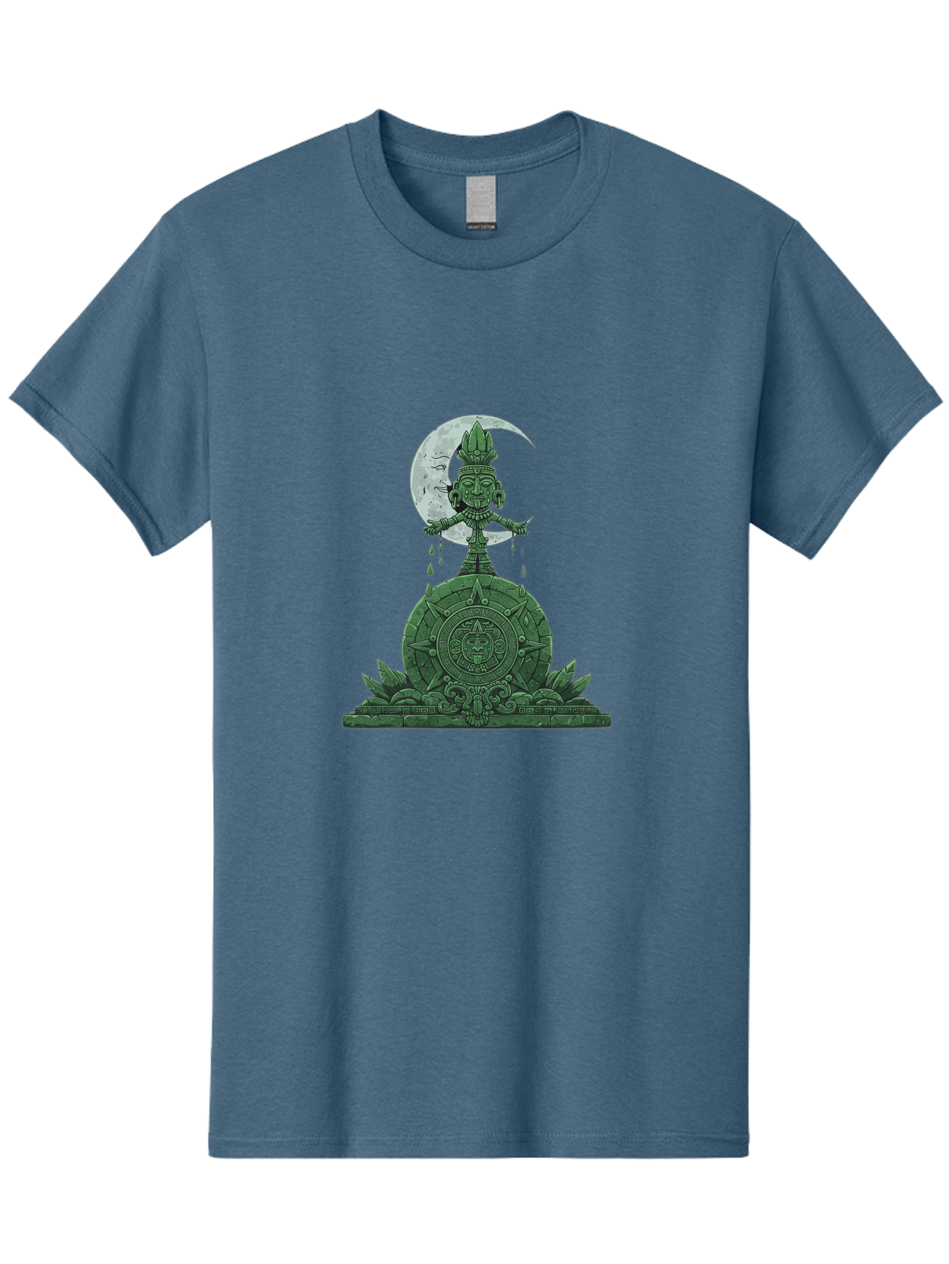 Aztec-Calendar-Statue Men'S Graphic Tee, 100% Cotton, Comfortable Casual Summer Wear, Machine Washable, Vintage Camera, Old Camera, Antique Camera, Black Camera, Classic Photography, Photography Equipment, Nostalgic Device, Film Camera, Baj988