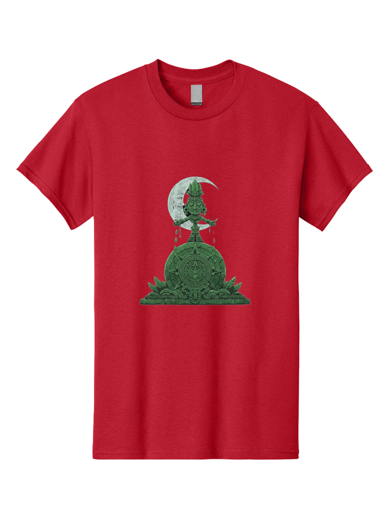 Aztec-Calendar-Statue Men'S Graphic Tee, 100% Cotton, Comfortable Casual Summer Wear, Machine Washable, Vintage Camera, Old Camera, Antique Camera, Black Camera, Classic Photography, Photography Equipment, Nostalgic Device, Film Camera, Baj988