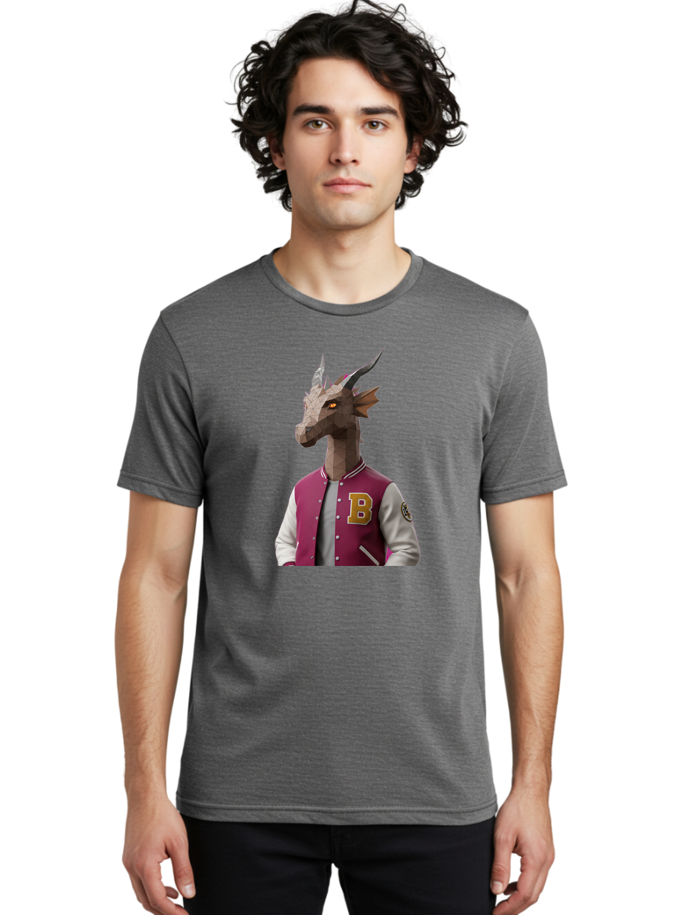 B-Letterman-Dragon-1 Men'S Graphic Tee, 100% Cotton, Comfortable Casual Summer Wear, Machine Washable, Vintage Camera, Old Camera, Antique Camera, Black Camera, Classic Photography, Photography Equipment, Nostalgic Device, Film Camera, Baj993