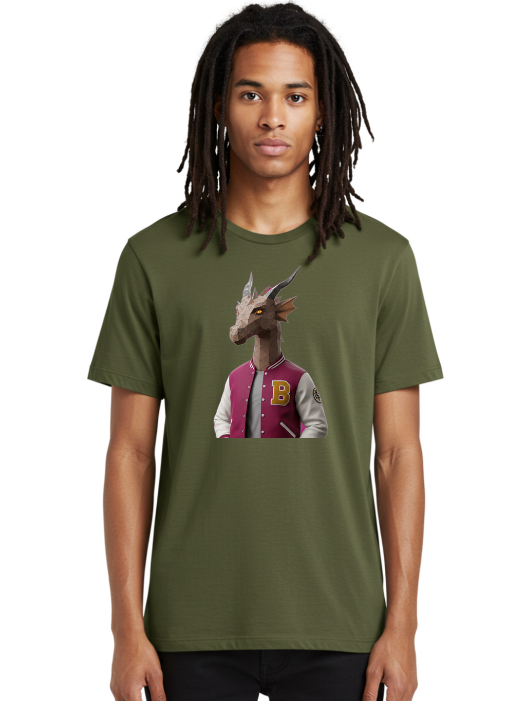 B-Letterman-Dragon-1 Men'S Graphic Tee, 100% Cotton, Comfortable Casual Summer Wear, Machine Washable, Vintage Camera, Old Camera, Antique Camera, Black Camera, Classic Photography, Photography Equipment, Nostalgic Device, Film Camera, Baj993