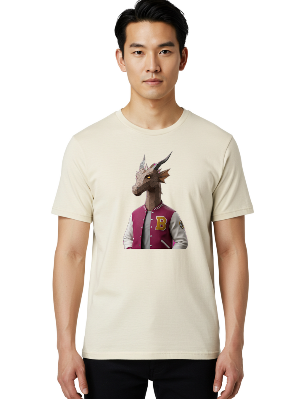 B-Letterman-Dragon-1 Men'S Graphic Tee, 100% Cotton, Comfortable Casual Summer Wear, Machine Washable, Vintage Camera, Old Camera, Antique Camera, Black Camera, Classic Photography, Photography Equipment, Nostalgic Device, Film Camera, Baj993