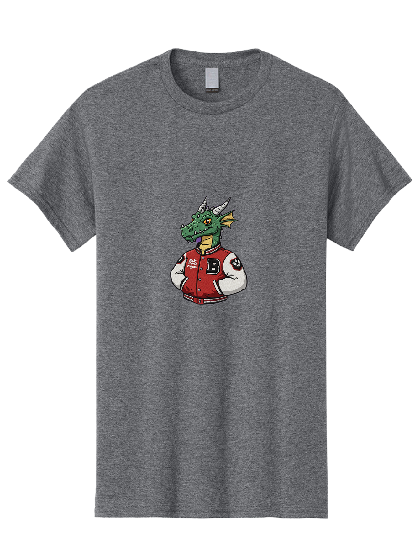 B-Letterman-Dragon Men'S Graphic Tee, 100% Cotton, Comfortable Casual Summer Wear, Machine Washable, Vintage Camera, Old Camera, Antique Camera, Black Camera, Classic Photography, Photography Equipment, Nostalgic Device, Film Camera, Baj994