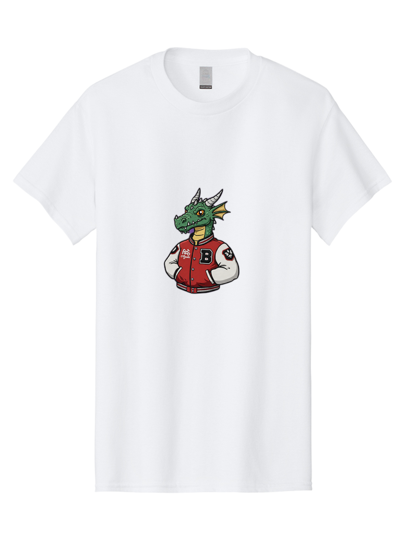 B-Letterman-Dragon Men'S Graphic Tee, 100% Cotton, Comfortable Casual Summer Wear, Machine Washable, Vintage Camera, Old Camera, Antique Camera, Black Camera, Classic Photography, Photography Equipment, Nostalgic Device, Film Camera, Baj994