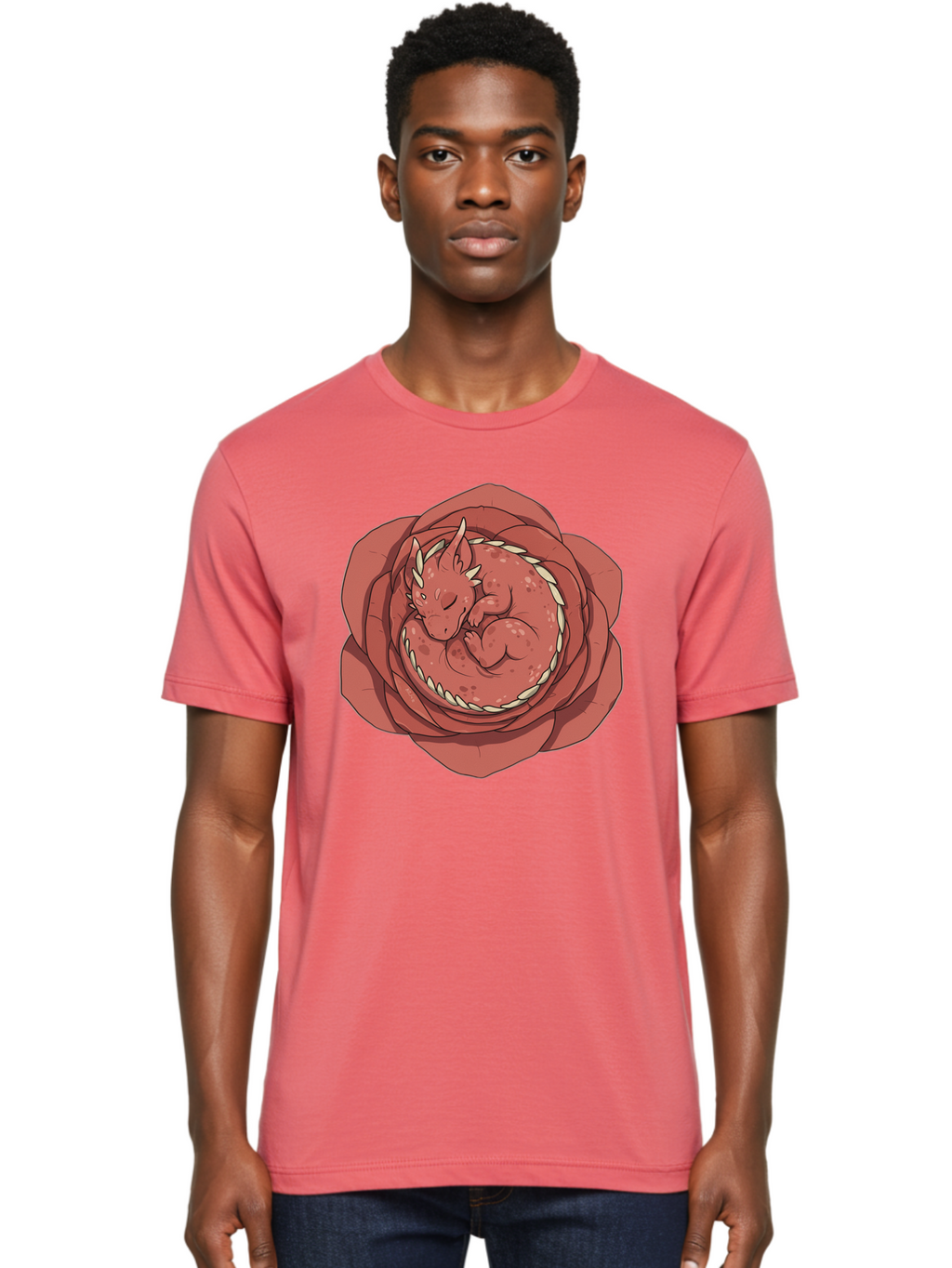 Baby-Dragon-In-Flower Men'S Graphic Tee, 100% Cotton, Comfortable Casual Summer Wear, Machine Washable, Vintage Camera, Old Camera, Antique Camera, Black Camera, Classic Photography, Photography Equipment, Nostalgic Device, Film Camera, Baj996