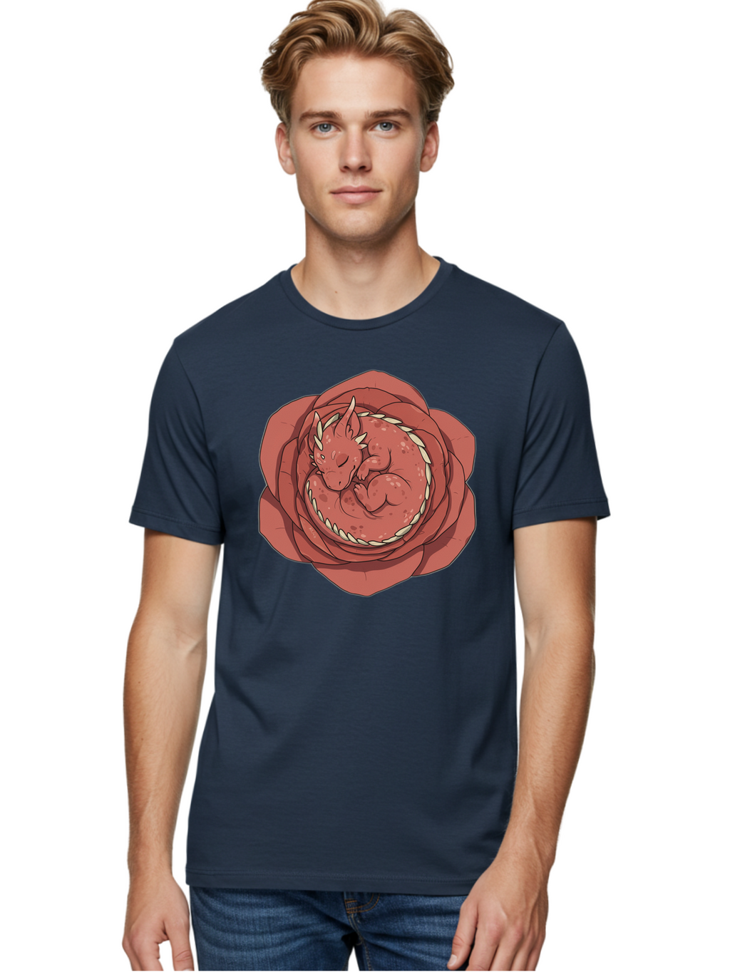 Baby-Dragon-In-Flower Men'S Graphic Tee, 100% Cotton, Comfortable Casual Summer Wear, Machine Washable, Vintage Camera, Old Camera, Antique Camera, Black Camera, Classic Photography, Photography Equipment, Nostalgic Device, Film Camera, Baj996